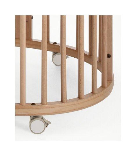 Stokke Sleepi Baby Crib - Convertible Wooden Crib for Newborn to Toddler - Modern Nursery Furniture for Bedroom - Perfect for Small Spaces & Co-Sleeping