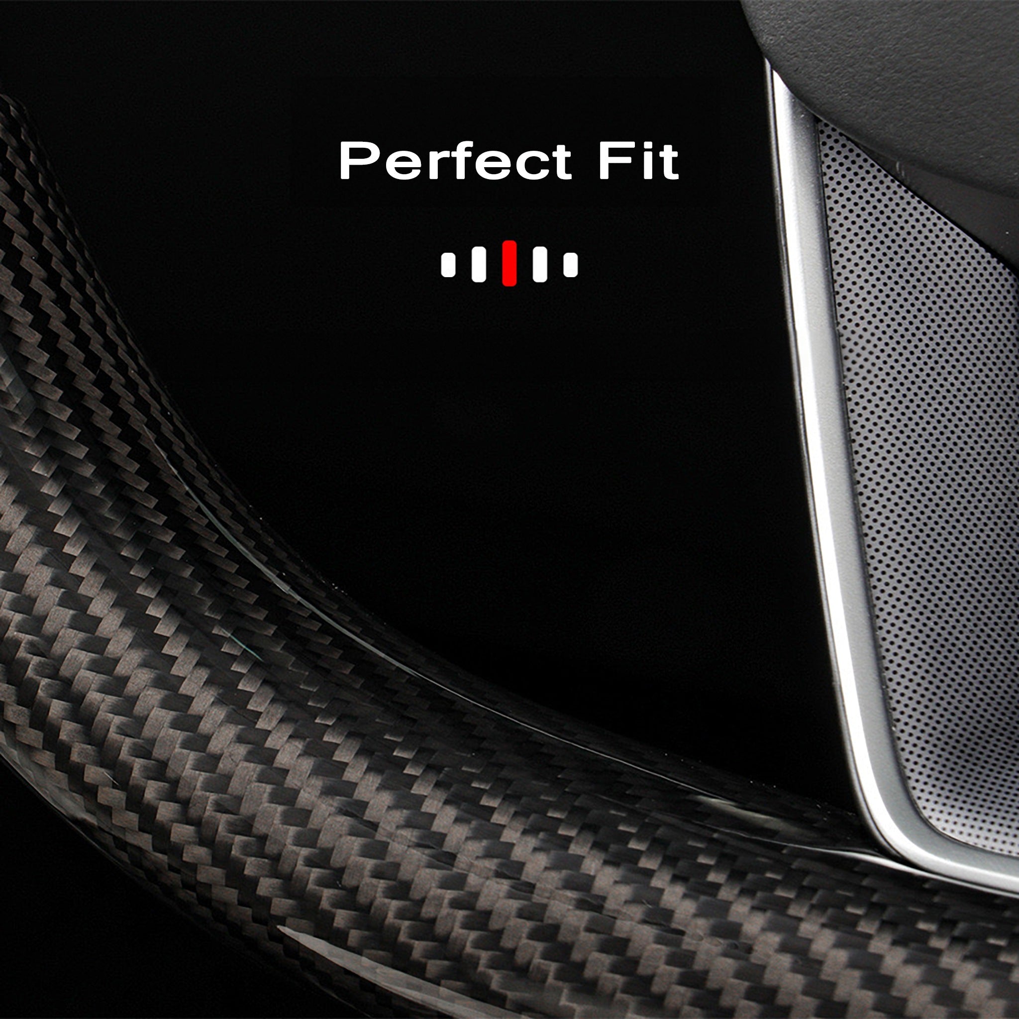 Premium Real Carbon Fiber Steering Wheel Cover for 2024 Tesla Model 3 Highland & 2025 Model Y Juniper - Upgrade Interior with Lightweight Carbon Fiber Trim (Perfect for Car Enthusiasts & Luxury Vehicle Customization)
