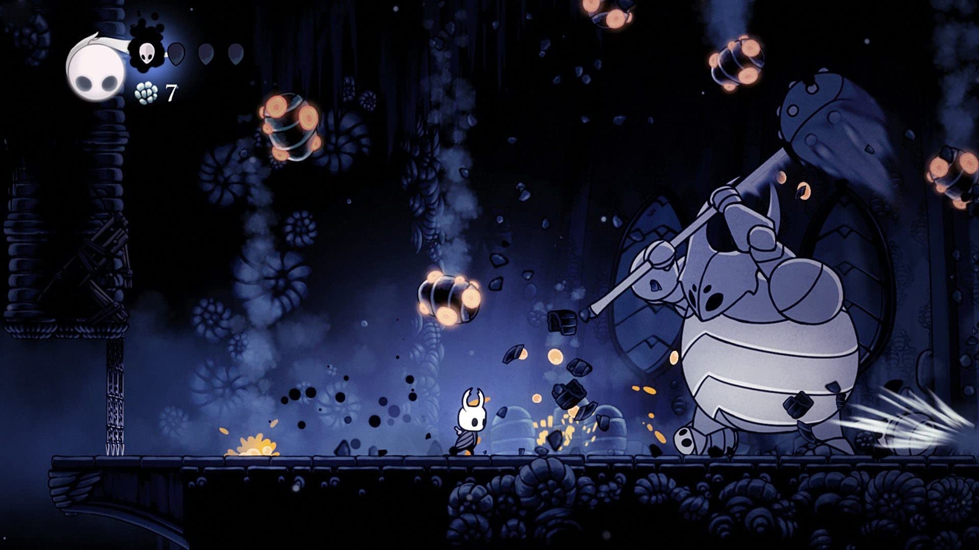 Hollow Knight - Nintendo Switch Game | Action-Adventure Platformer | Explore Hallownest & Battle Foes | Perfect for Handheld & TV Gaming