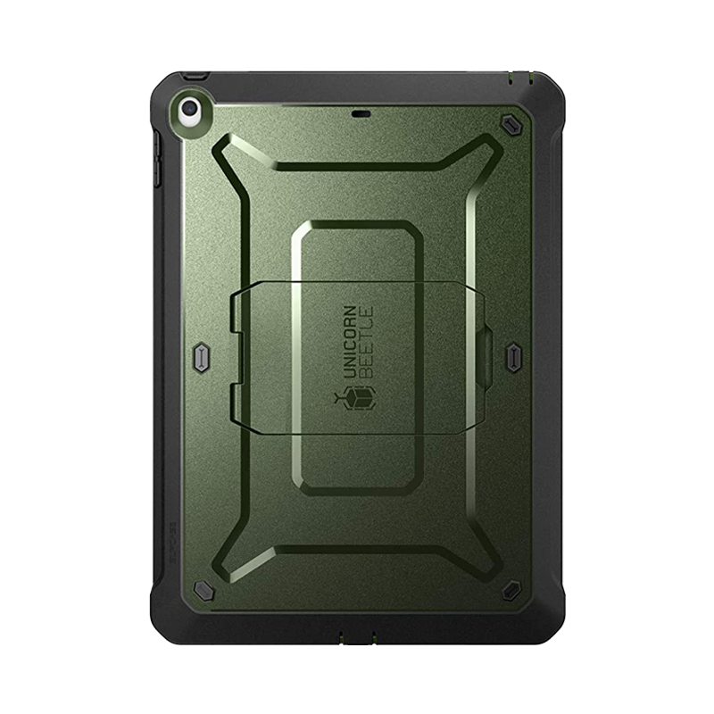 iPad 10.2 Inch Unicorn Beetle PRO Rugged Case - Dark Green Protective Cover for iPad 8th/9th Gen | Shockproof, Drop Protection | Perfect for Outdoor, Construction & Travel Use
