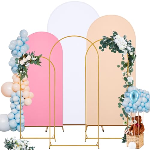 White, Beige, Pink