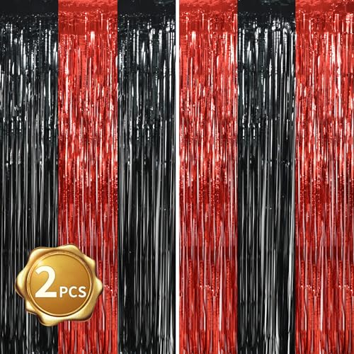 2 Pack-Red Black
