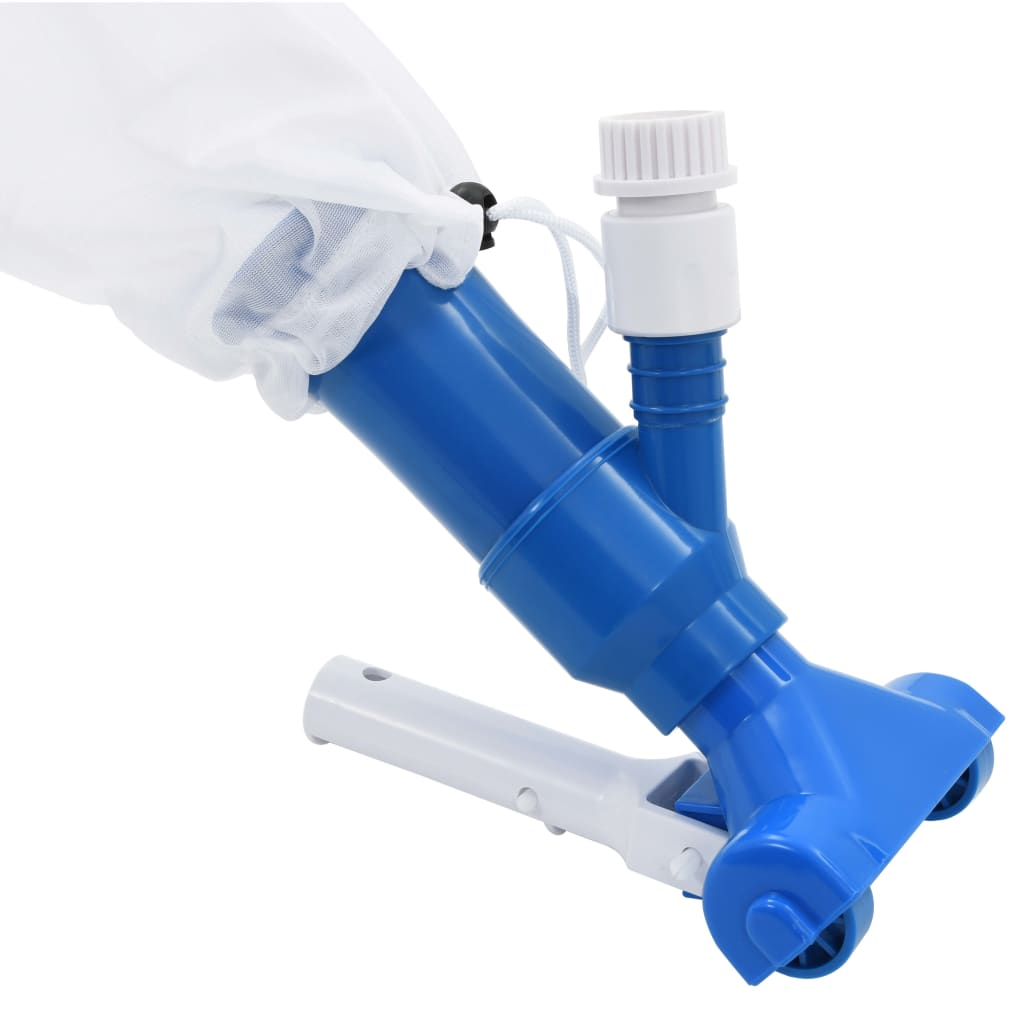vidaXL 2-Piece Pool Maintenance Kit - Swimming Pool Cleaning Tools for Skimming & Vacuuming - Perfect for Inground & Above Ground Pools
