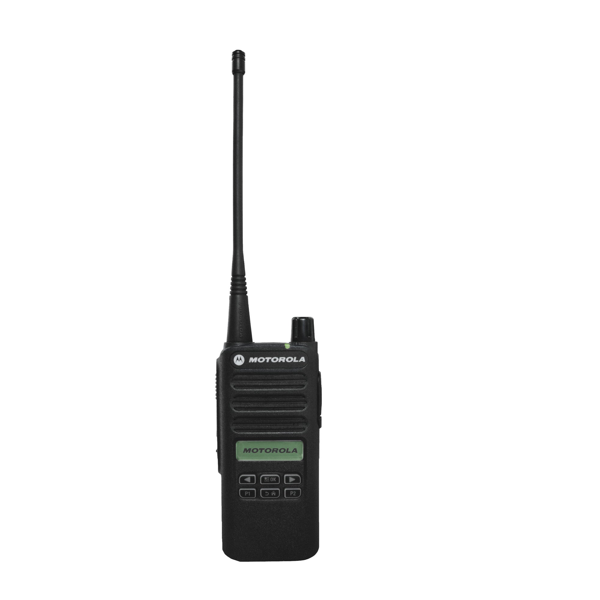 Motorola CP100D Two-Way Radio 6-Pack Bundle with PMMN4013A Speaker Microphones - Reliable Communication for Construction, Security & Outdoor Adventures