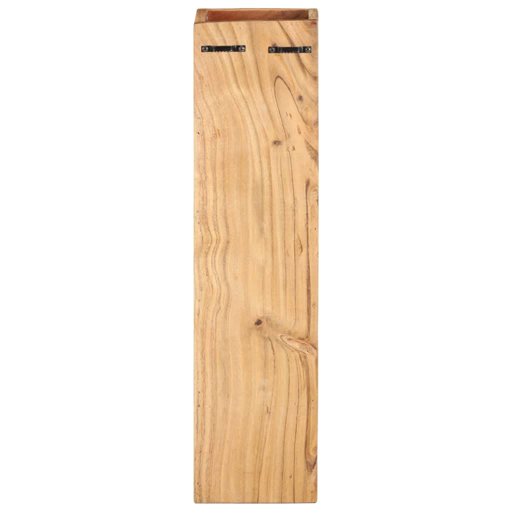 SKM 5-Bottle Acacia Wood Wine Rack - Premium Solid Wood Wine Storage for Kitchen, Dining Room, or Bar Display - Perfect for Home, Restaurant, and Wine Cellar Organization