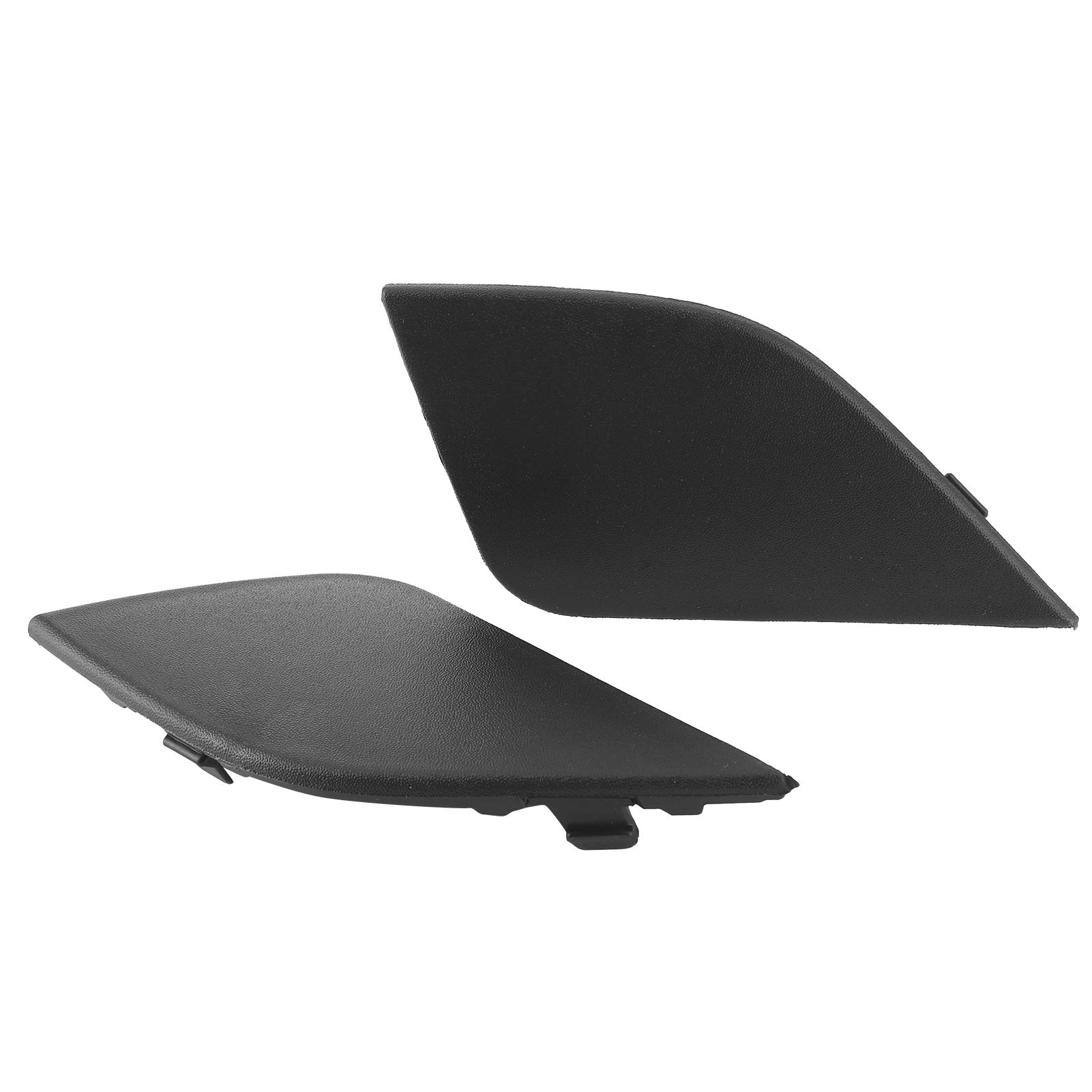 2016-2018 Front Bumper Tow Hook Cover Replacement - 2pc Black Bumper Tow Hook Eye Covers for Car Accessories | Perfect for Off-Roading, Towing & Vehicle Protection