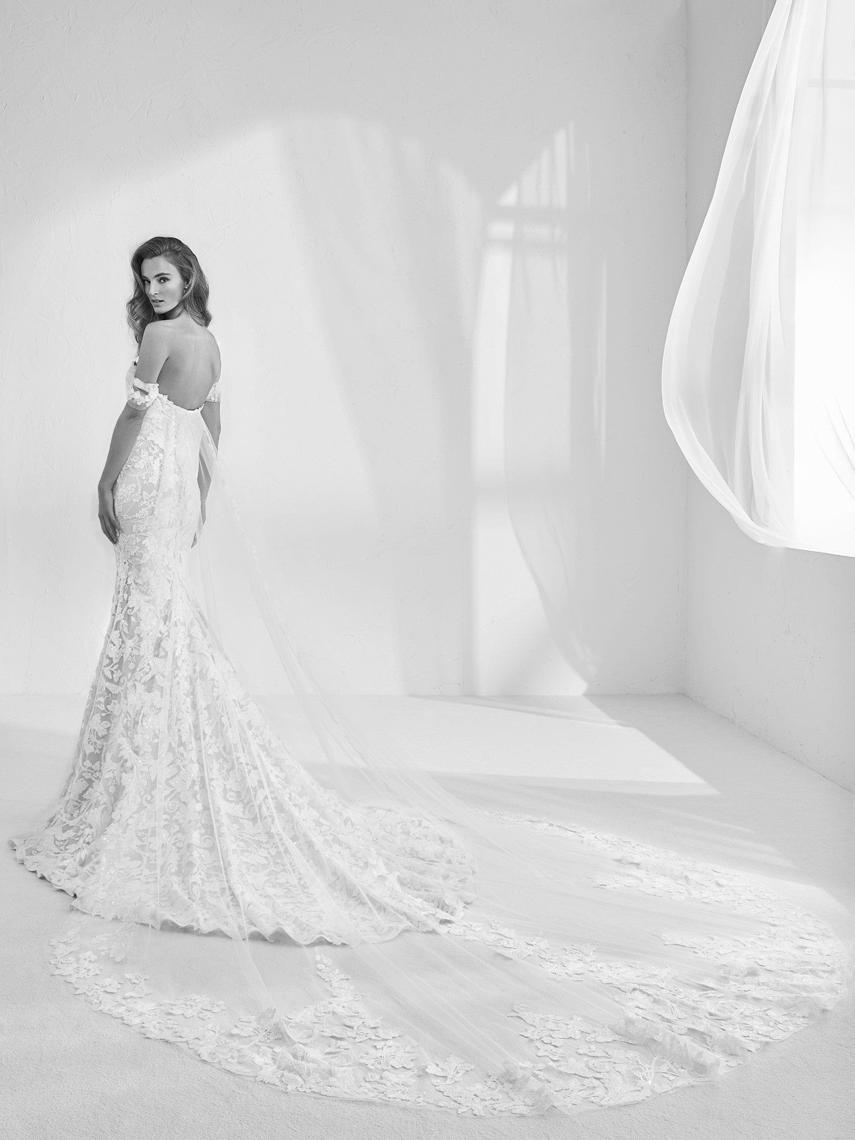 Atelier Pronovias Rani Wedding Dress - Size 12 | Elegant Bridal Gown for Church Ceremony & Reception