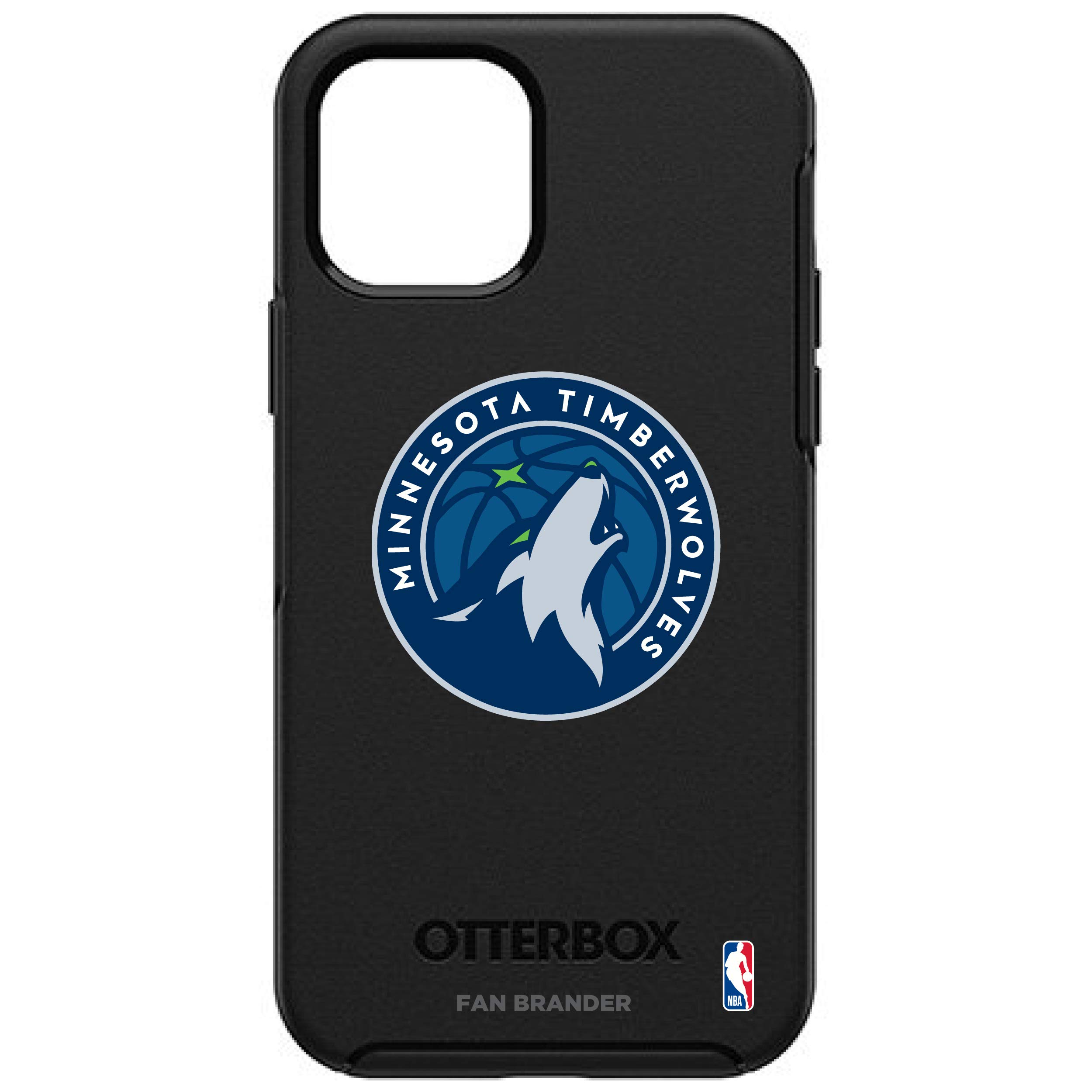 NBA Minnesota Timberwolves OtterBox Symmetry Protective Phone Case Compatible with Apple iPhone 13 Pro - Durable Slim Design for Basketball Fans & Everyday Use