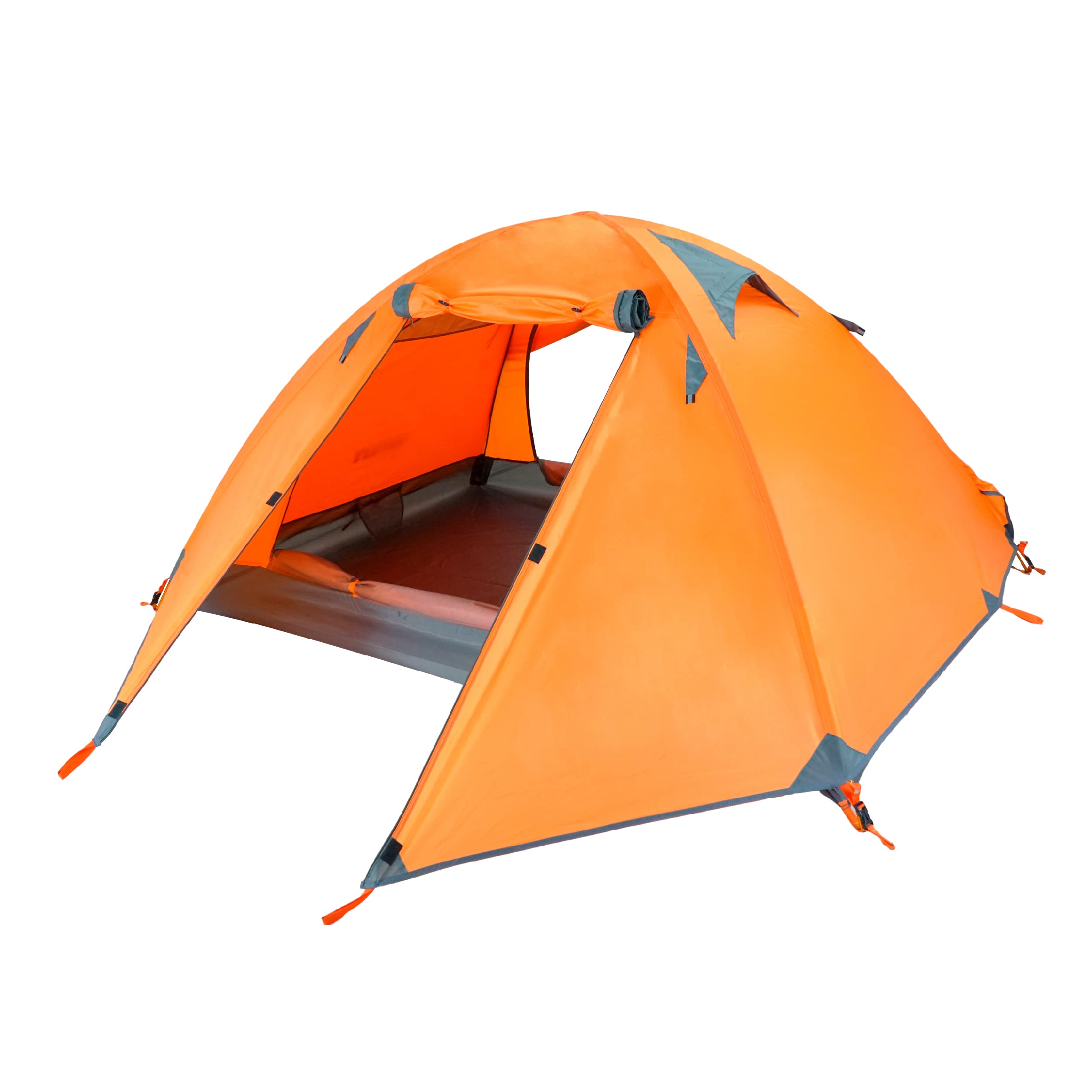 **Azarxis 1-4 Person Lightweight Waterproof Camping Tent - 3-4 Season Double Layer Easy Setup Backpacking Tent with Aluminum Poles for Hiking, Trekking, Travel & Outdoor Adventures - Perfect for Family Camping, Beach Trips & Mountain Expeditions**