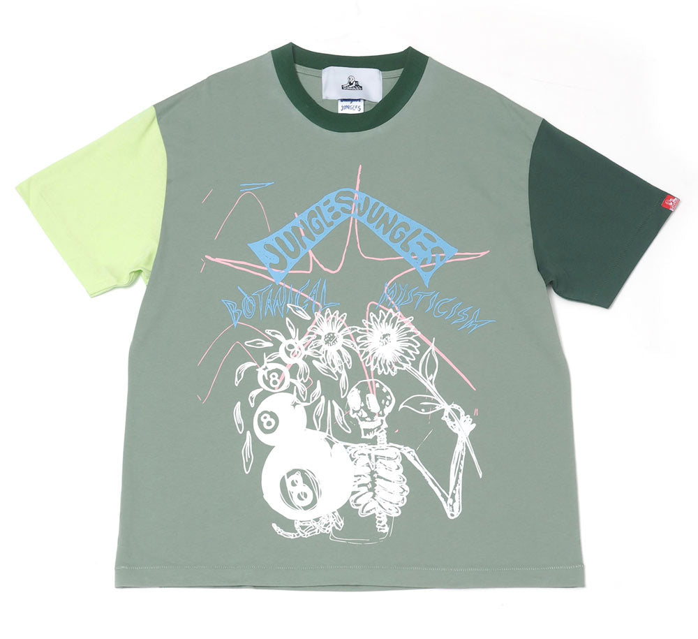 Botanical Mysticism Short Sleeve T-Shirt | Nature Inspired Graphic Tee for Men & Women | Perfect for Yoga, Music Festivals & Casual Wear