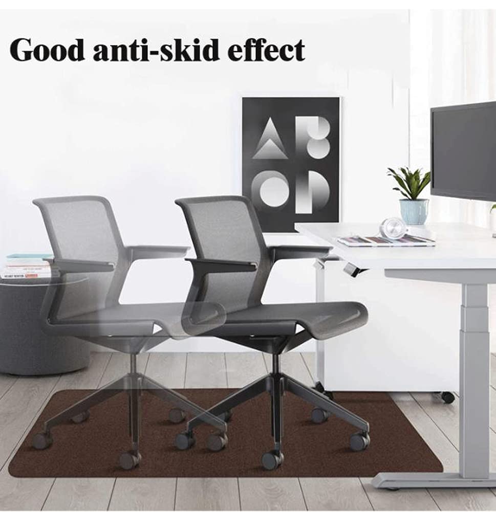 **Rectangular Chair Mat for Hardwood Floors & Low Pile Carpet – Office, Home & Gaming Use – Protects Floors from Rolling Chairs**    *(Ideal for home offices, gaming setups, and workspaces – durable floor protection for smooth chair movement!)*
