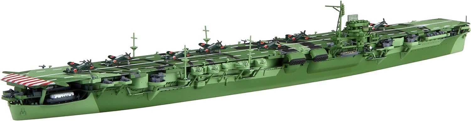 Fujimi TOKU-17 IJN Aircraft Carrier Amagi 1/700 Scale Model Kit - WW2 Japanese Navy Ship Building Set for Collectors & History Enthusiasts