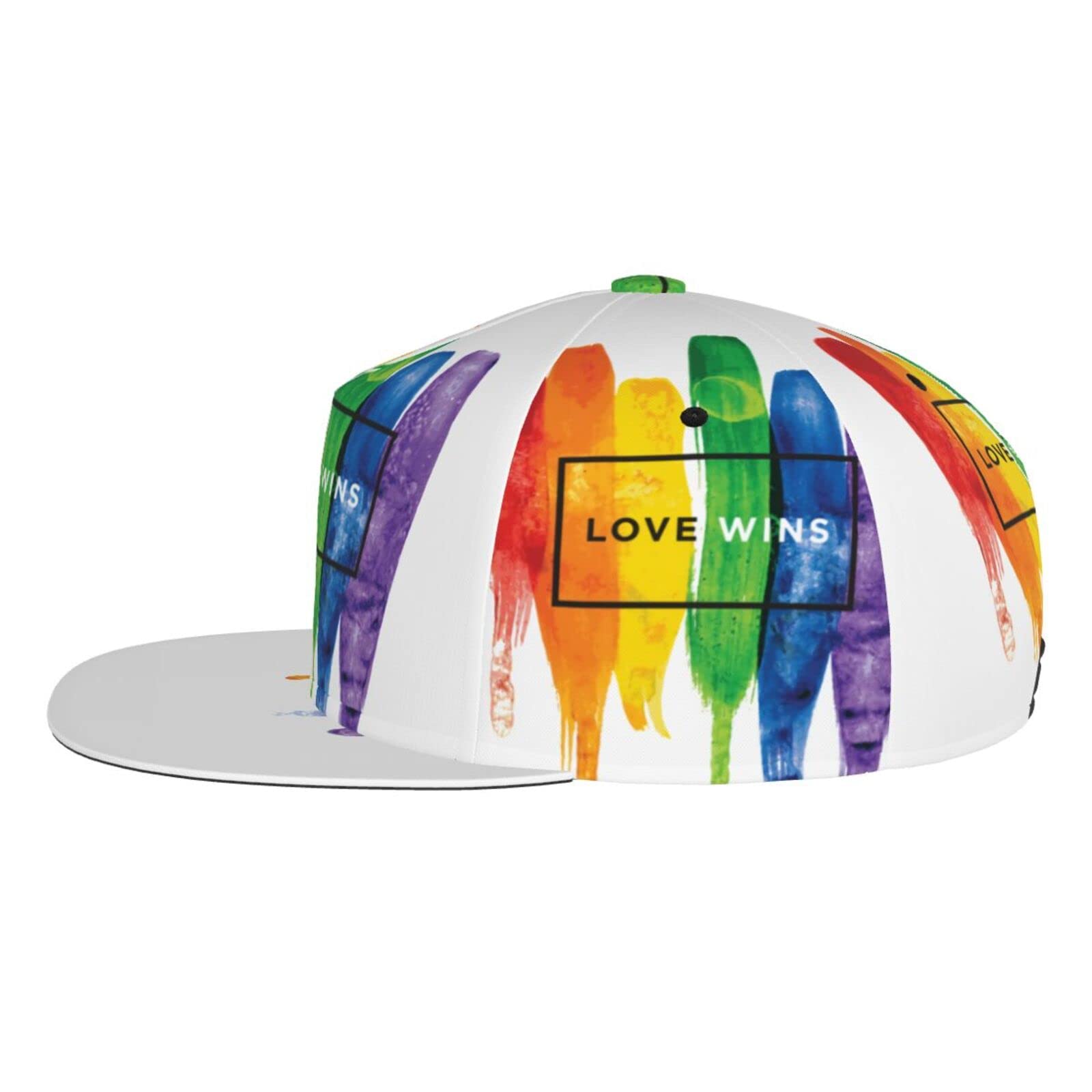 Rainbow LGBT Gay Pride Baseball Cap - Adjustable Trucker Hat with Funny LGBT Print for Men & Women | Perfect for Pride Parades, Festivals & LGBTQ+ Events
