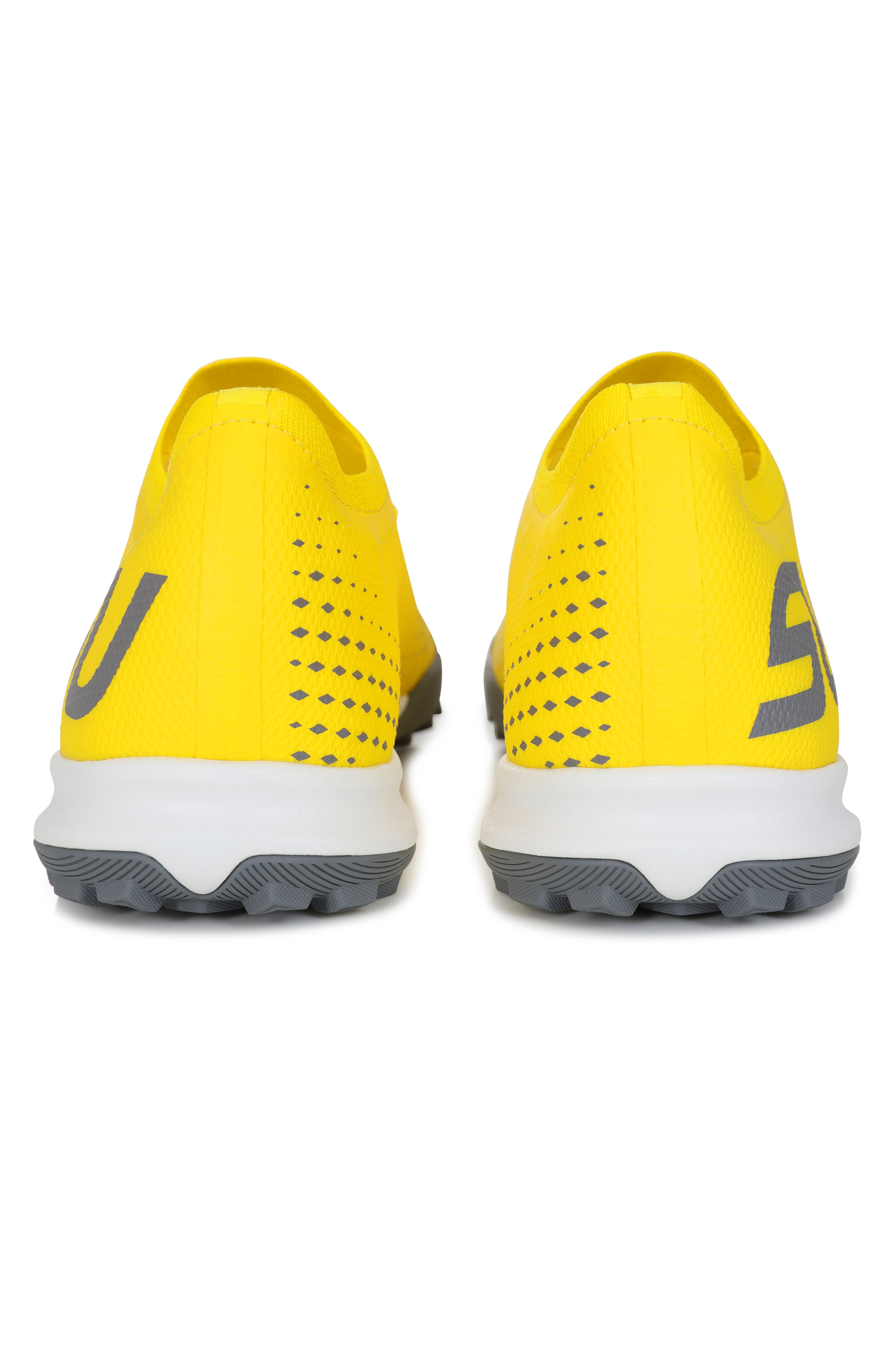 SFS TT 01 Turf Football Cleats - Lightweight Soccer Shoes for Men & Women, Non-Slip Yellow Outdoor Training Boots - Perfect for Artificial Grass, Turf Fields & Backyard Practice