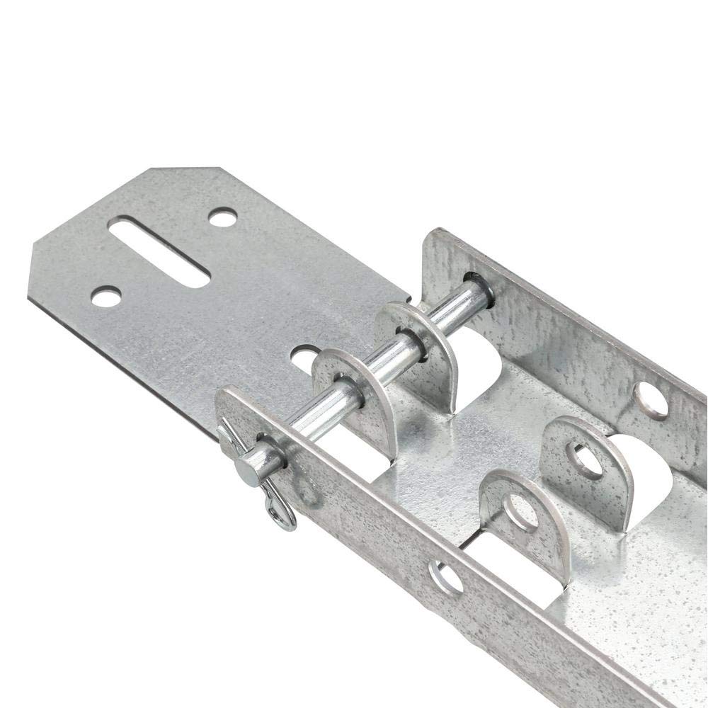 DURA-LIFT 21 Inch Heavy Duty Garage Door Opener Reinforcement Bracket Kit - Secure & Strengthen Overhead Doors for Smooth Operation | Ideal for Residential & Commercial Garage Door Maintenance