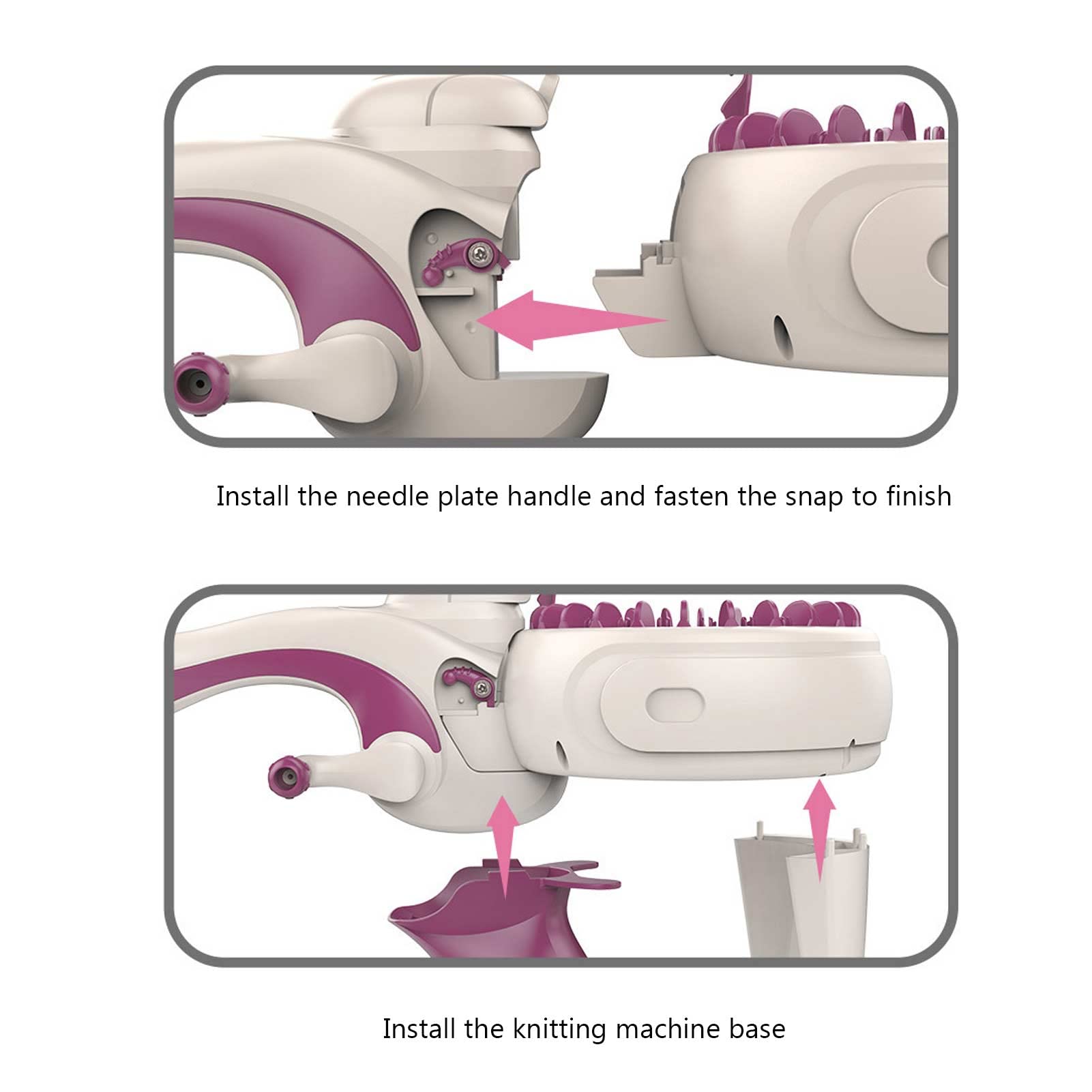 DIY Knitting Machine for Kids - Round Loom Knitting Tool for Scarf, Bag, Sweater & Hat Making - Perfect for Handcrafts, Gifts & Creative Projects