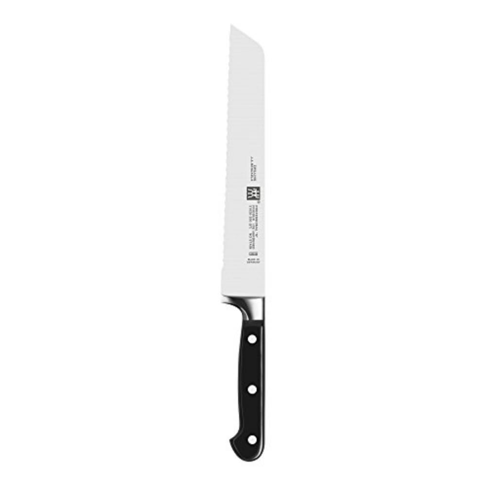 ZWILLING Professional S 8-inch German Bread Knife - Razor-Sharp Stainless Steel Blade, Dishwasher Safe - Perfect for Slicing Bread, Baguettes, and Pastries - Made in Germany for Premium Kitchen Performance