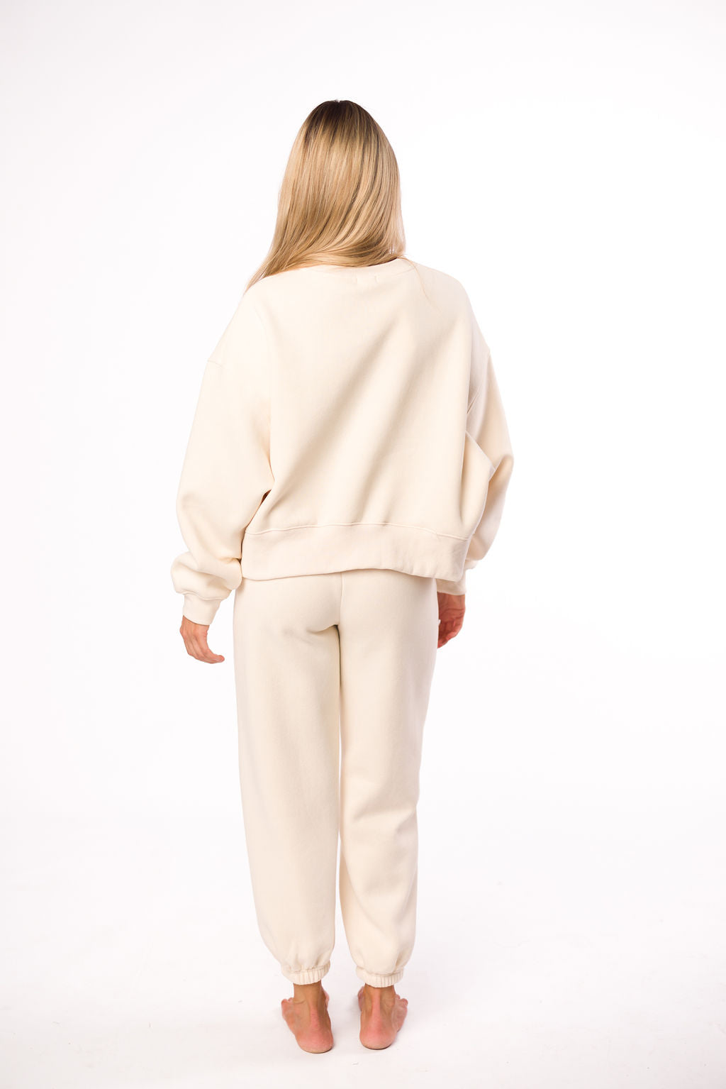 Soft & Cozy Cream Sweatshirt for Women - Comfortable Pullover Hoodie for Casual Wear, Lounge & Fall Outfits