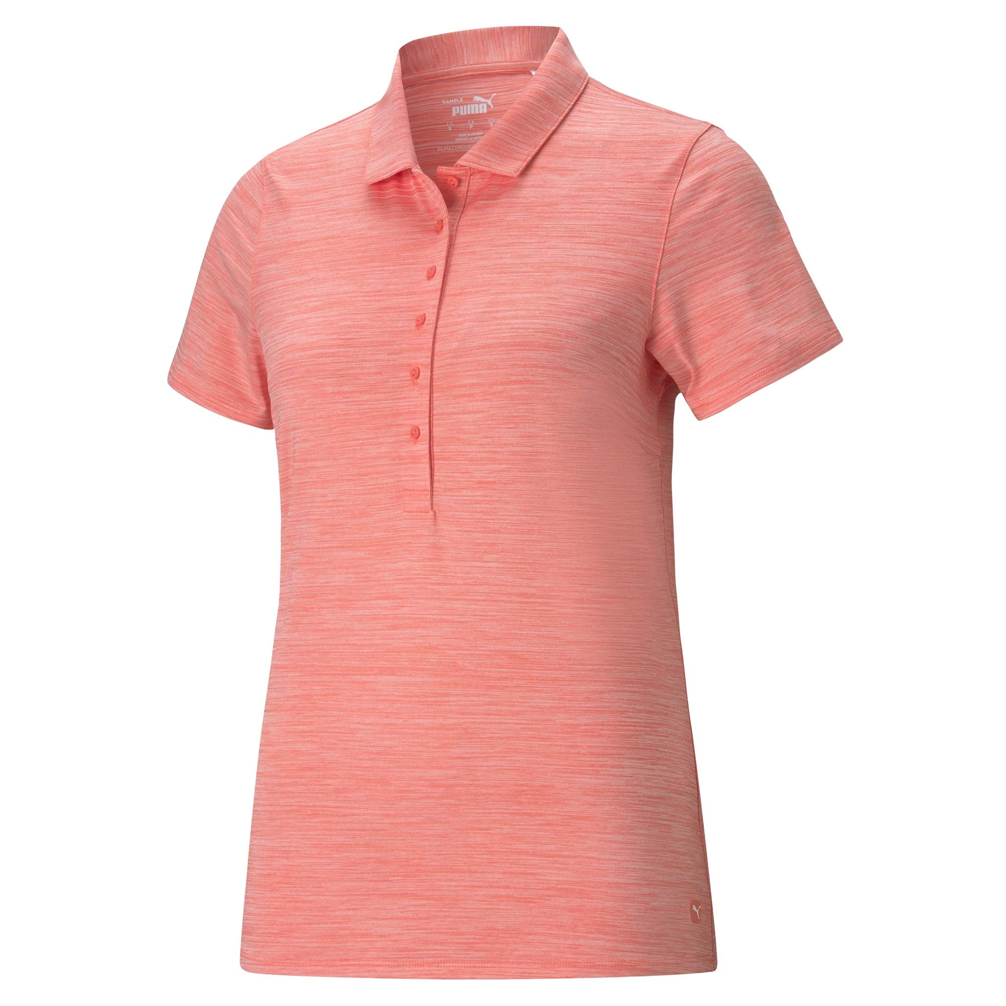 PUMA Golf 2020 Women's Daily Polo Shirt - Breathable Moisture-Wicking Performance Top for Golf & Casual Wear | Perfect for Golf Courses, Office & Everyday Outfits
