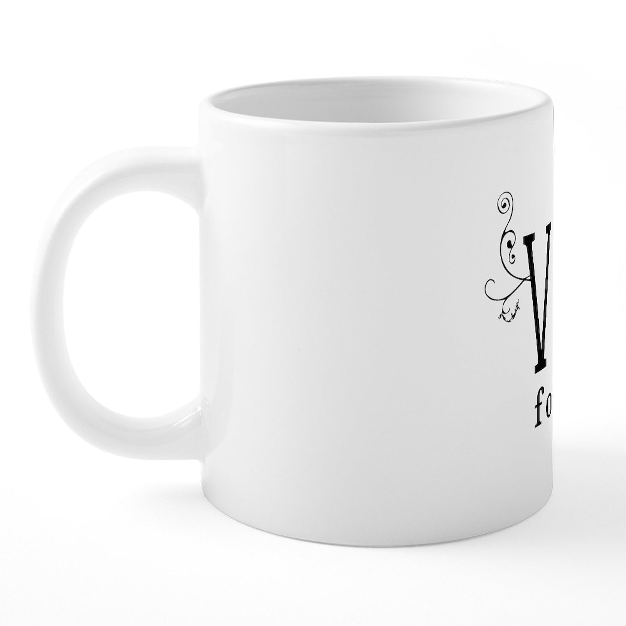 Vegan For Life 20 oz Ceramic Coffee Mug - Large Insulated Tea Cup for Hot & Cold Drinks - Perfect for Home, Office & Eco-Friendly Gifts
