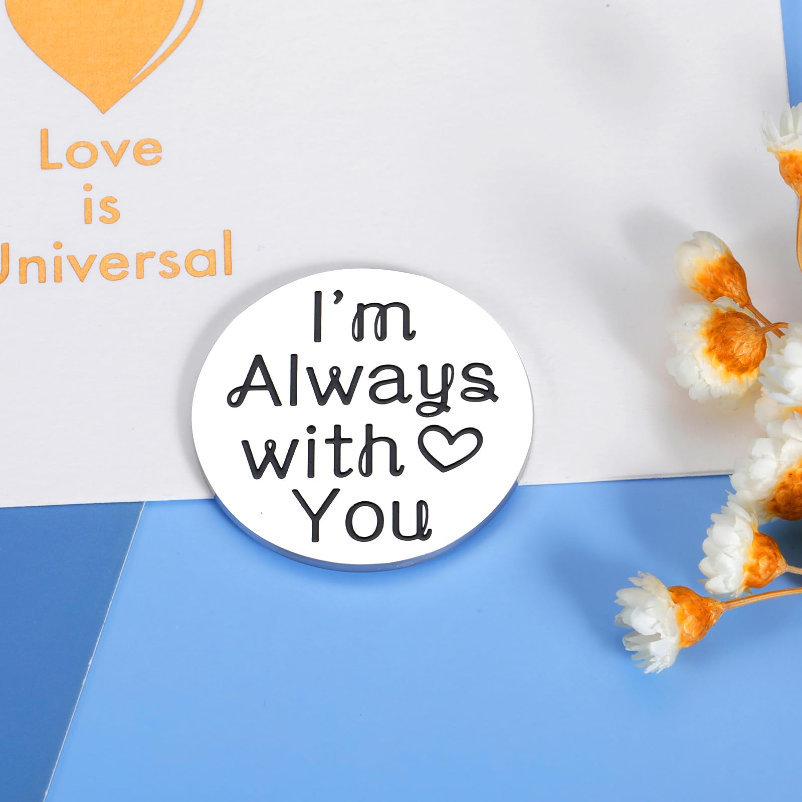 Inspirational Pocket Hug Token for Women - Encouragement Gift for Christmas, Birthday, Cheer Up - Perfect for Long Distance Relationships, Friends & Family