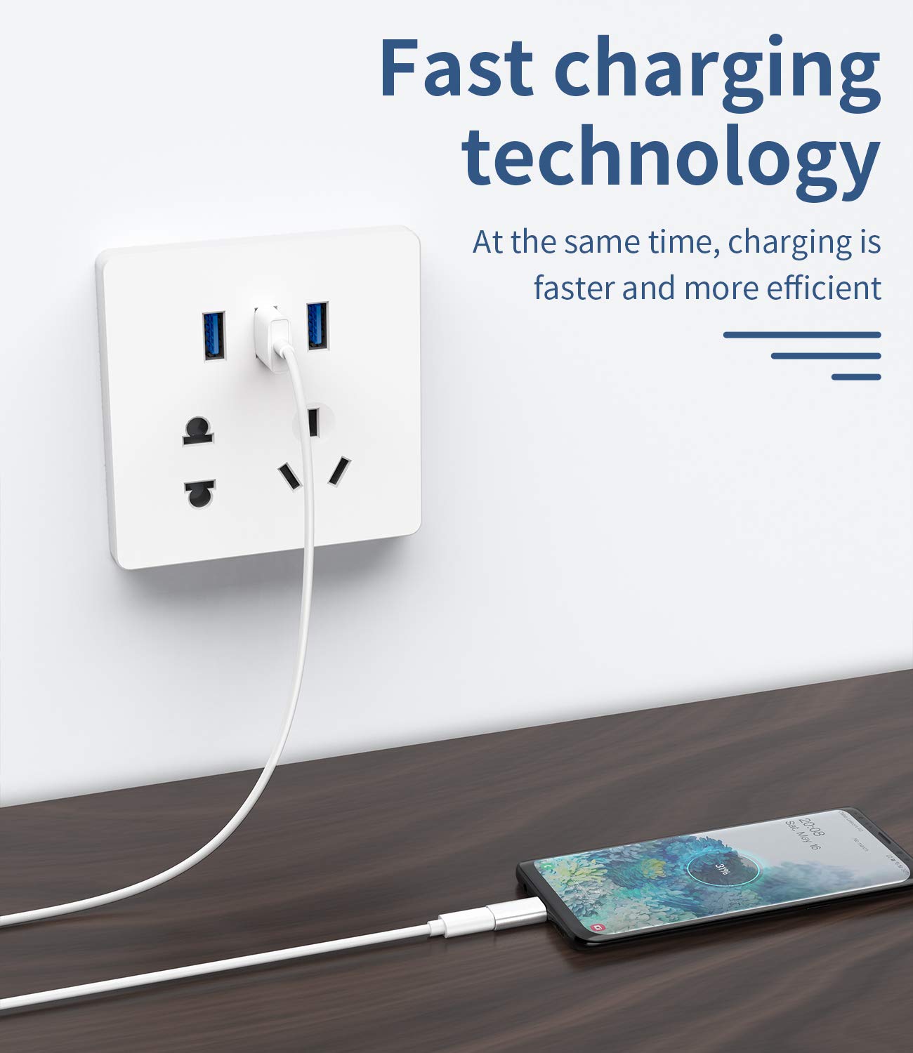 3-Pack USB C to Micro USB Adapter - Compatible with iPad Pro/Air 4, Samsung Galaxy S21/S20/Note, Pixel 5/4XL, LG V35, Moto - Fast Charging & Data Sync - Perfect for Travel, Office & Home Use