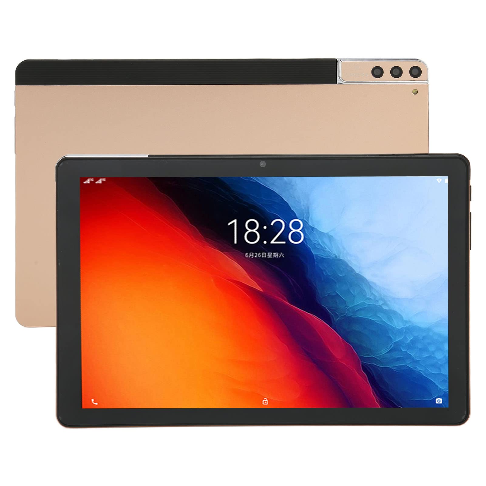 10 Inch Android Tablet with 12GB RAM 128GB ROM - Octa Core CPU, 5G Network, HD 1920x1080 LCD Display - Android 11.0 Tablet PC for Online Learning, Remote Work & Entertainment