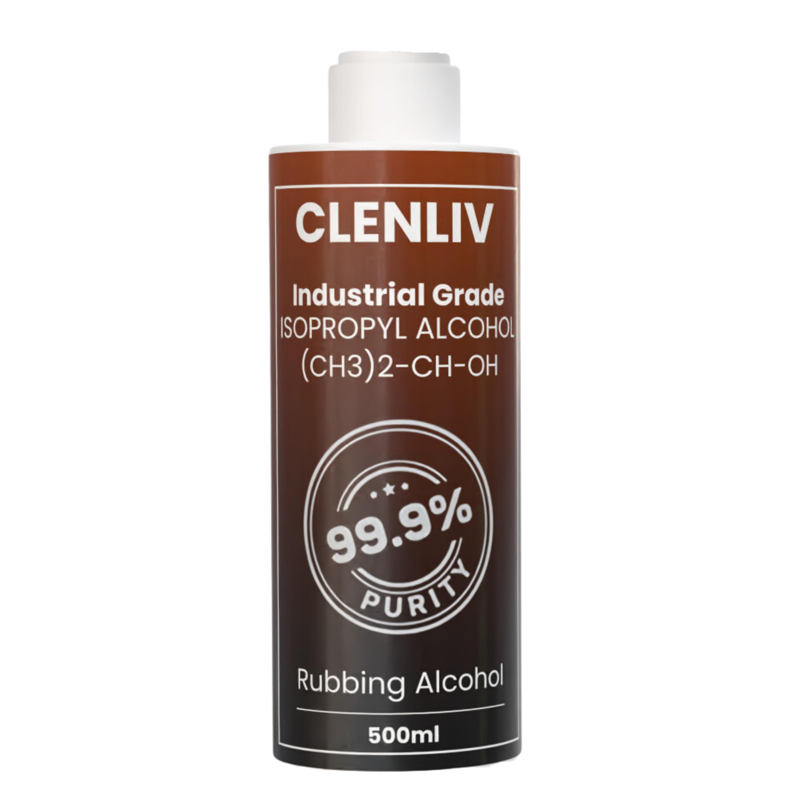 99.9% Pure Isopropyl Alcohol (IPA) for Electronics Cleaning, Medical Disinfection & Surface Sanitizing - CAS 67-63-0 - Ideal for Home, Hospital, Glass, Tile & Metal Cleaning | Stain & Dust Remover Solution