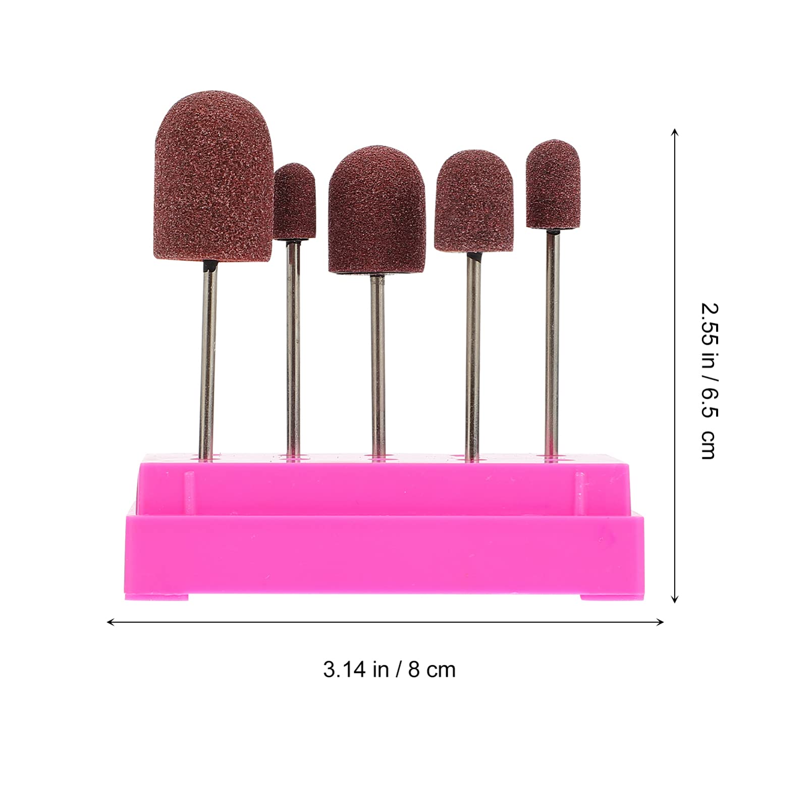 Beavorty Professional Nail Drill Kit - 1 Set Sanding Ring Cap, Ceramic Nail Drill Bits, Cuticle Tools & Pedicure Drill Bits for Manicure & Pedicure - Perfect for Home Salon, Nail Art & Professional Use