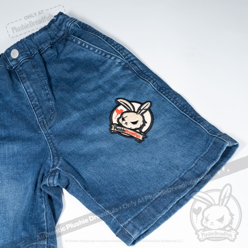 Plushie Dreadfuls Embroidered Logo Patch - Cute Collectible Stuffed Animals for Kids & Adults | Perfect for Bedroom Decor, Gifts, and Anime Collections
