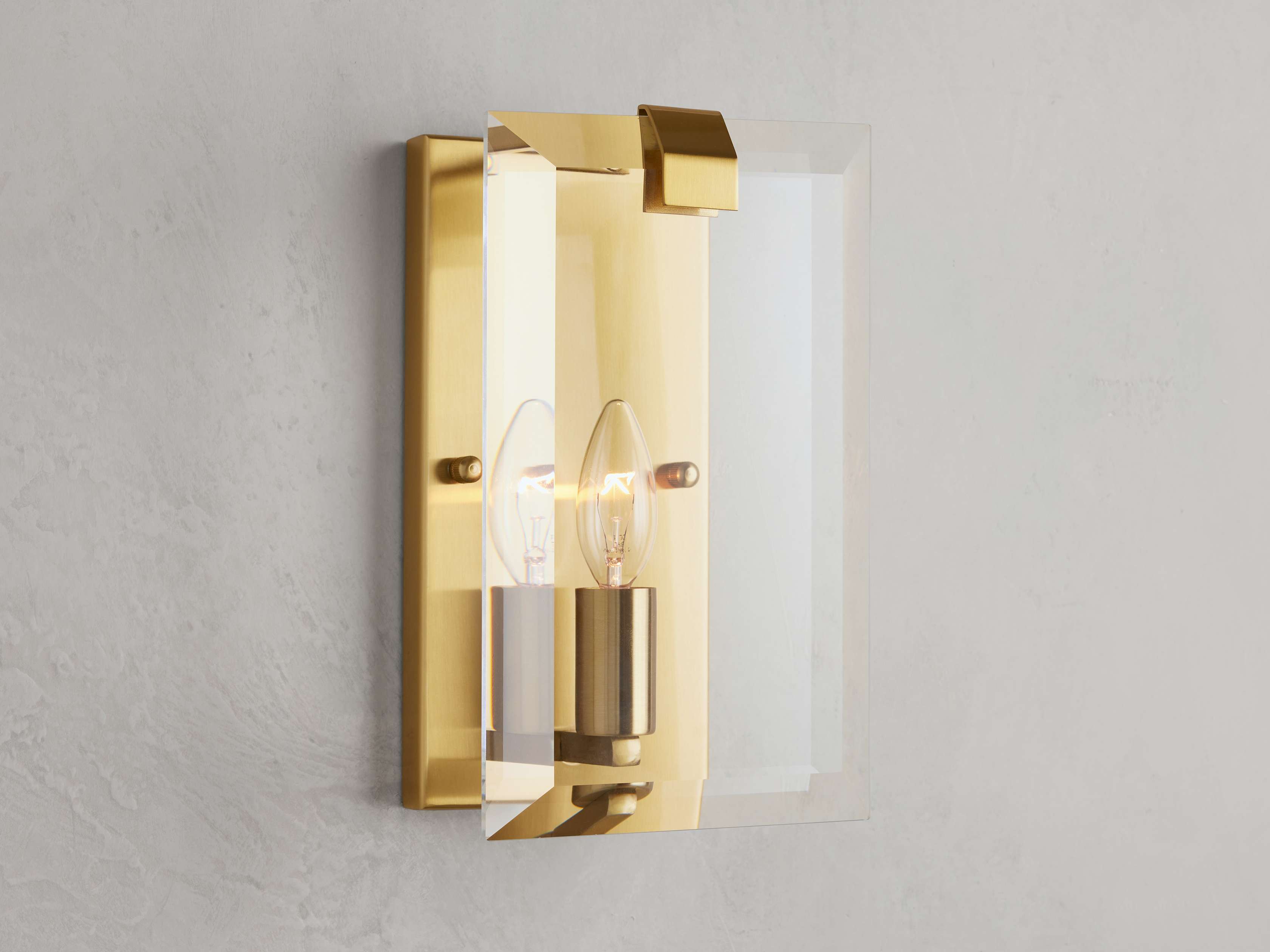 Amaya Wall Sconce - Modern LED Wall Light Fixture for Bedroom, Living Room & Hallway - Dimmable Indoor Lighting for Home Decor