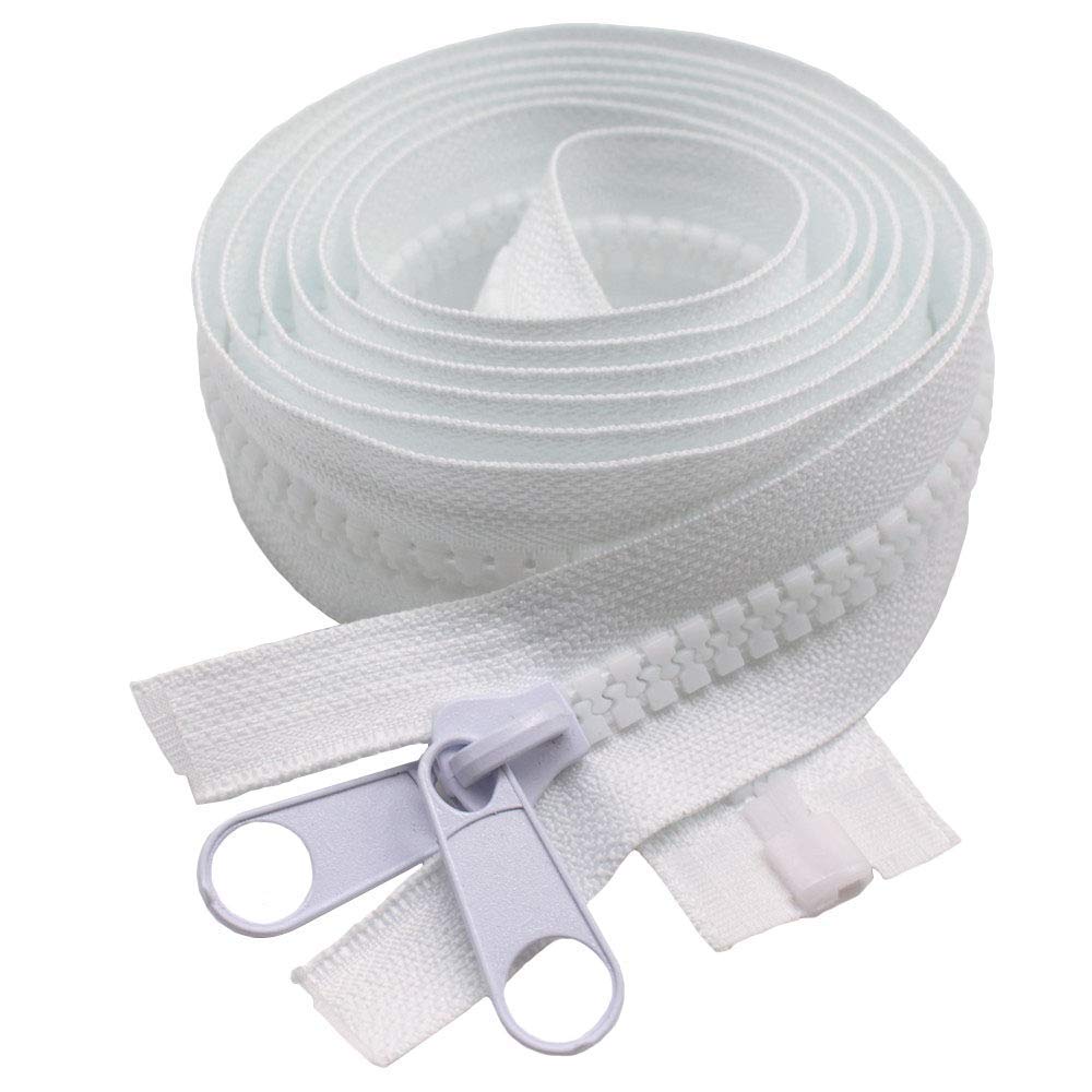 Heavy Duty Plastic Zippers for Sleeping Bags, Tents & Covers