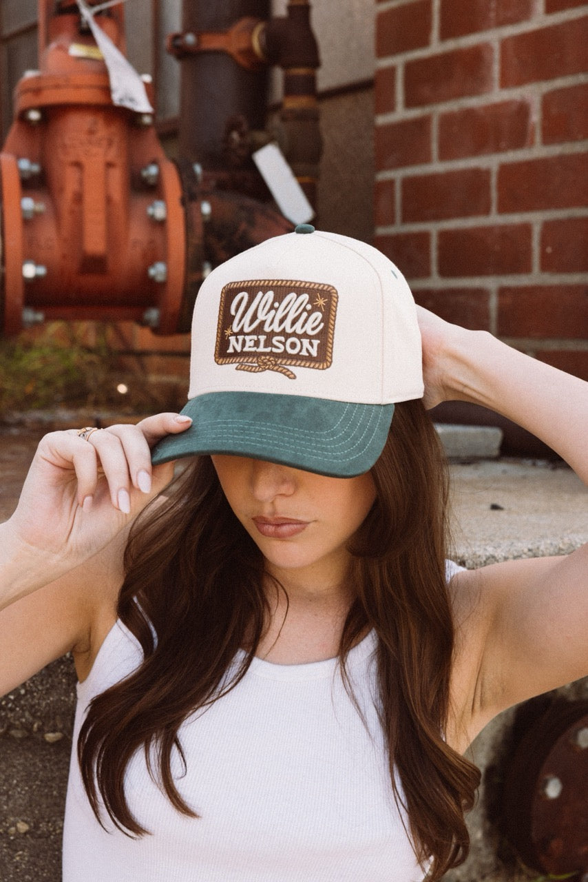 Wrangler Cowboy Hat - Willie Nelson Style Western Hat for Men & Women | Perfect for Country Music Festivals, Rodeos & Outdoor Adventures