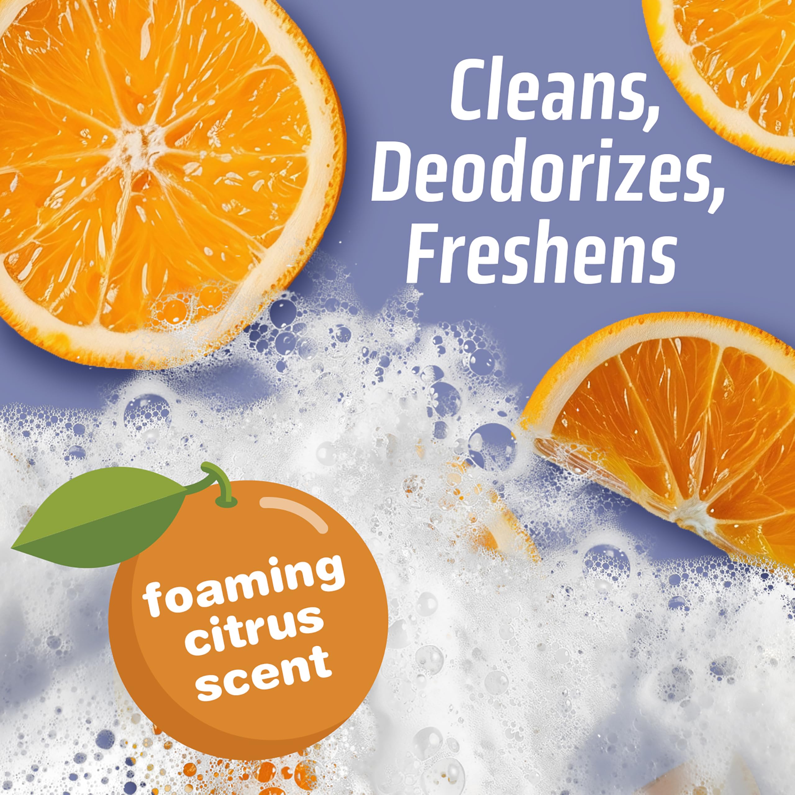 24 Pack Garbage Disposal Cleaner & Deodorizer Tablets - 1 Year Supply | Septic Safe Foaming Sink Cleaner | Lemon Scent for Odor Removal | Perfect for Kitchen Maintenance & Septic System Care