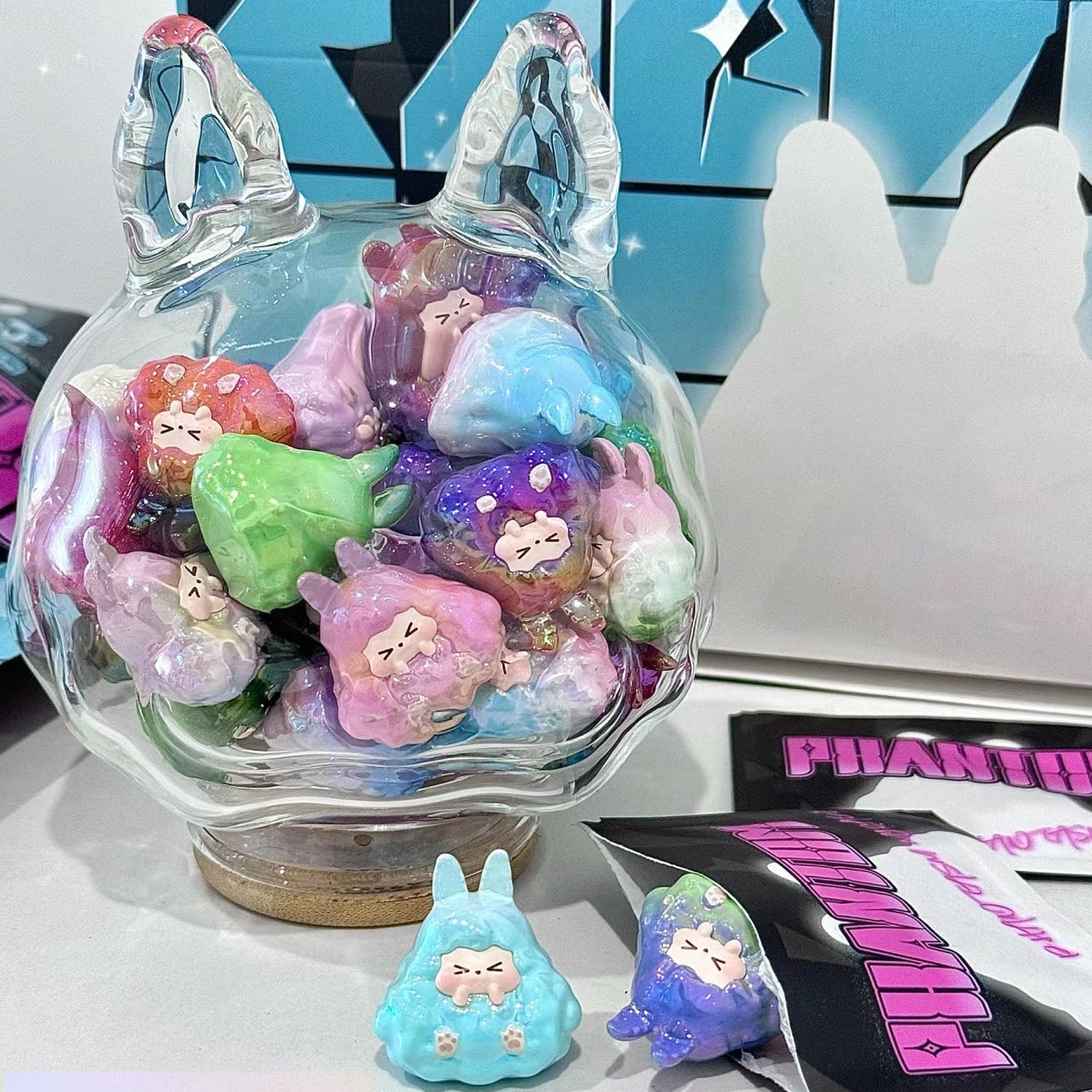 KIKI Plantom Bean Series Blind Box - Cute Collectible Vinyl Figures for Home Decor, Office Display & Gift Giving