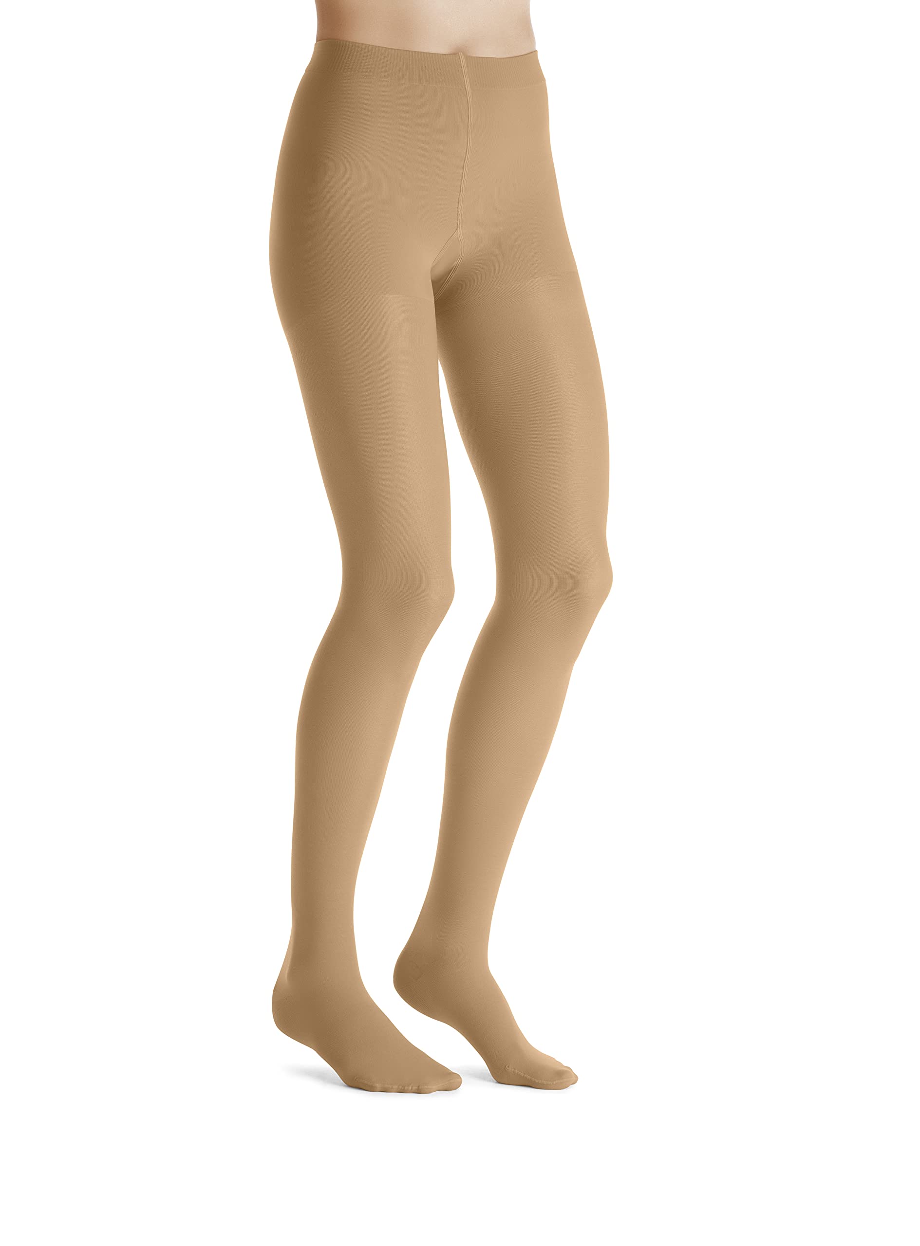 JOBST UltraSheer 15-20mmHg Waist High Compression Stockings - Closed Toe Pantyhose in Suntan - X-Large Size for Women - Perfect for Travel, Pregnancy & Varicose Vein Relief