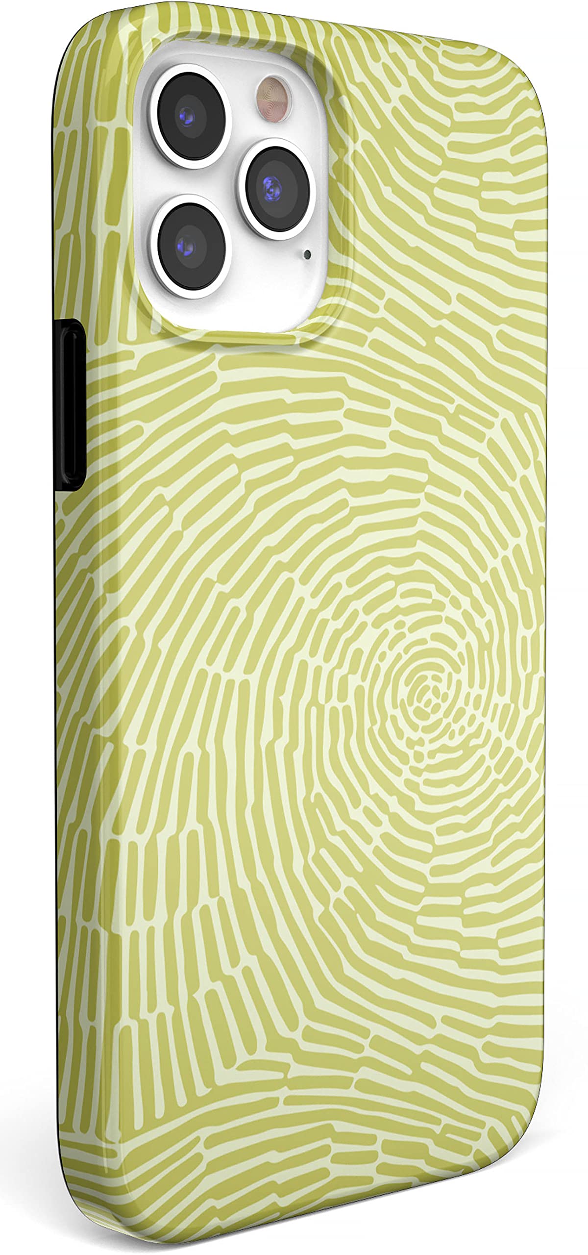 Casely iPhone 11 Pro Case - Swirl Away Design in Tea Green Geometric Pattern | Slim Protective Cover for iPhone 11 Pro | Perfect for Daily Use, Work & Travel