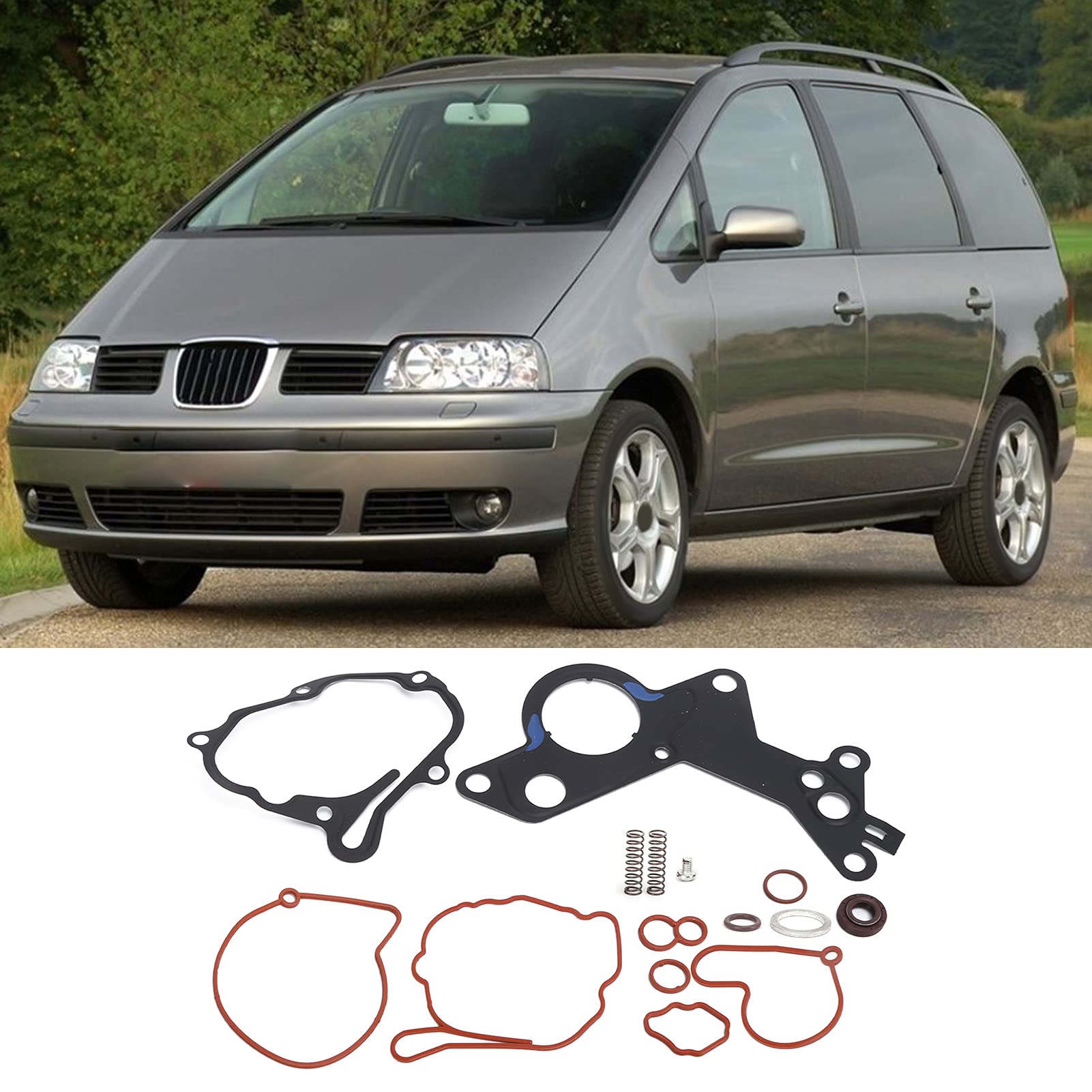 038145209 Tandem Fuel Vacuum Pump Repair Kit - Replacement for VW 1.2TDI 1.4TDI 1.9TDI 2.0TDI 2.0SDI Engines - High Quality Tandem Pump Repair Set with Durable Joint - Perfect for Diesel Engine Maintenance & Performance Restoration
