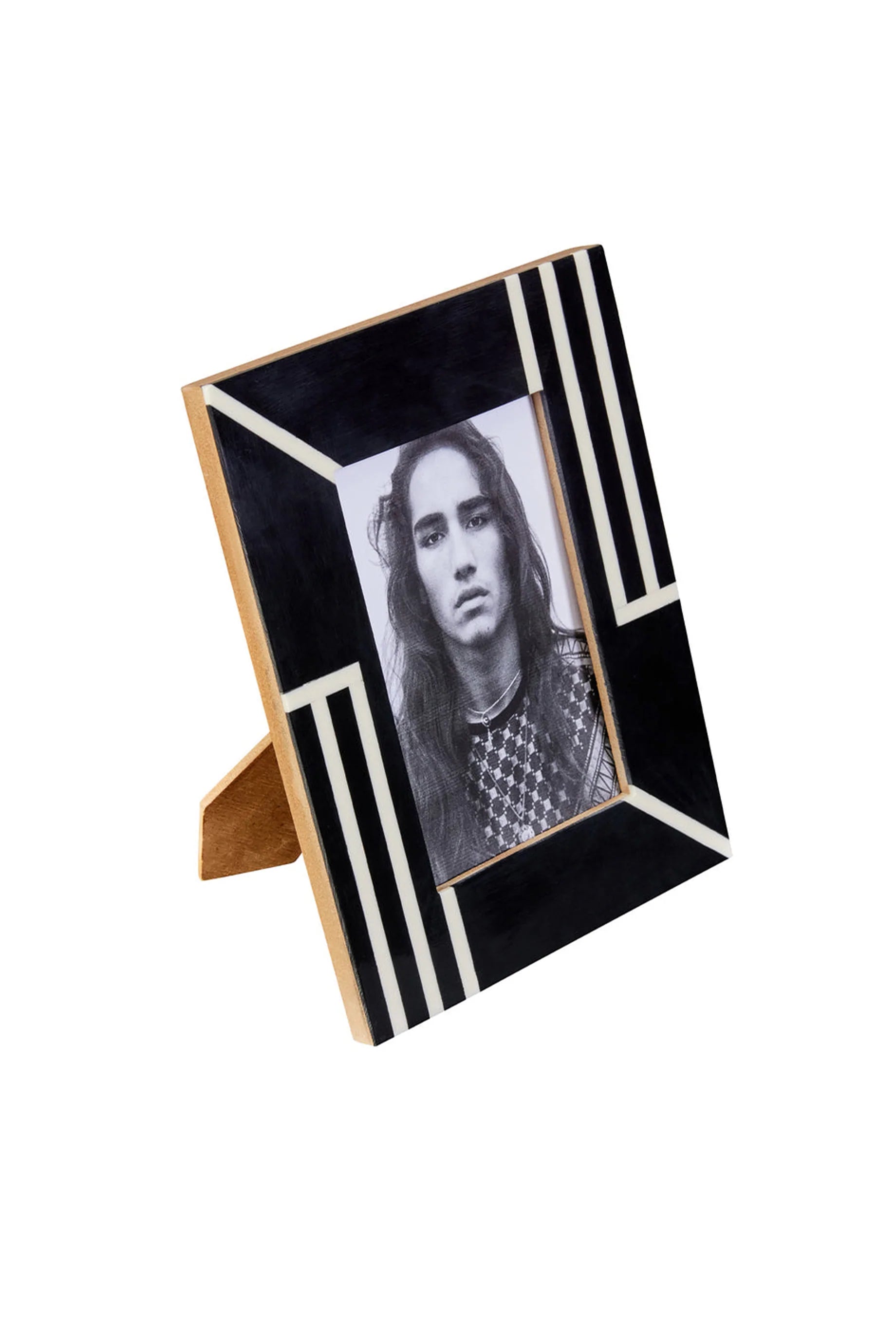 Husk Ekon Frame - Black & White Picture Frame for Wall Decor, Home & Office Display - Perfect for Family Photos, Artwork, and Certificates