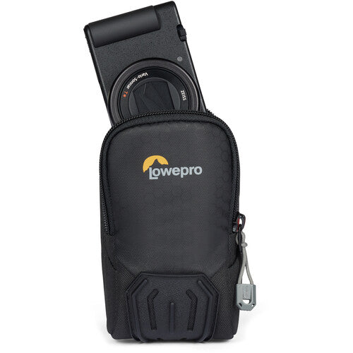 Lowepro Adventura CS 20 III Compact Camera Case - Lightweight Protective Pouch for DSLR & Mirrorless Cameras (Black) - Perfect for Travel, Hiking & Everyday Photography