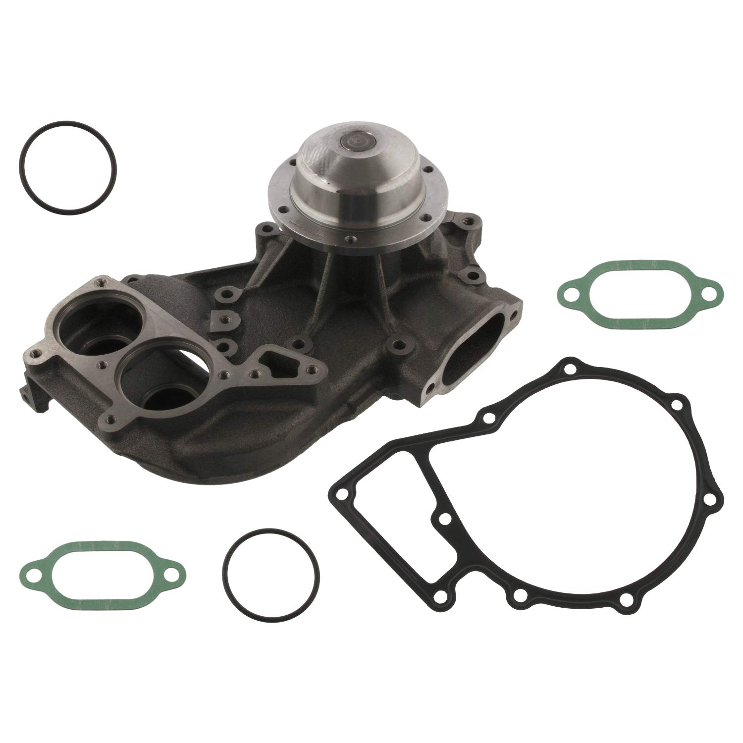 Febi Bilstein 35573 Water Pump with Gaskets - 1 Pack | High-Performance Replacement for Cars & Trucks | Ideal for Engine Cooling System Maintenance & Repair
