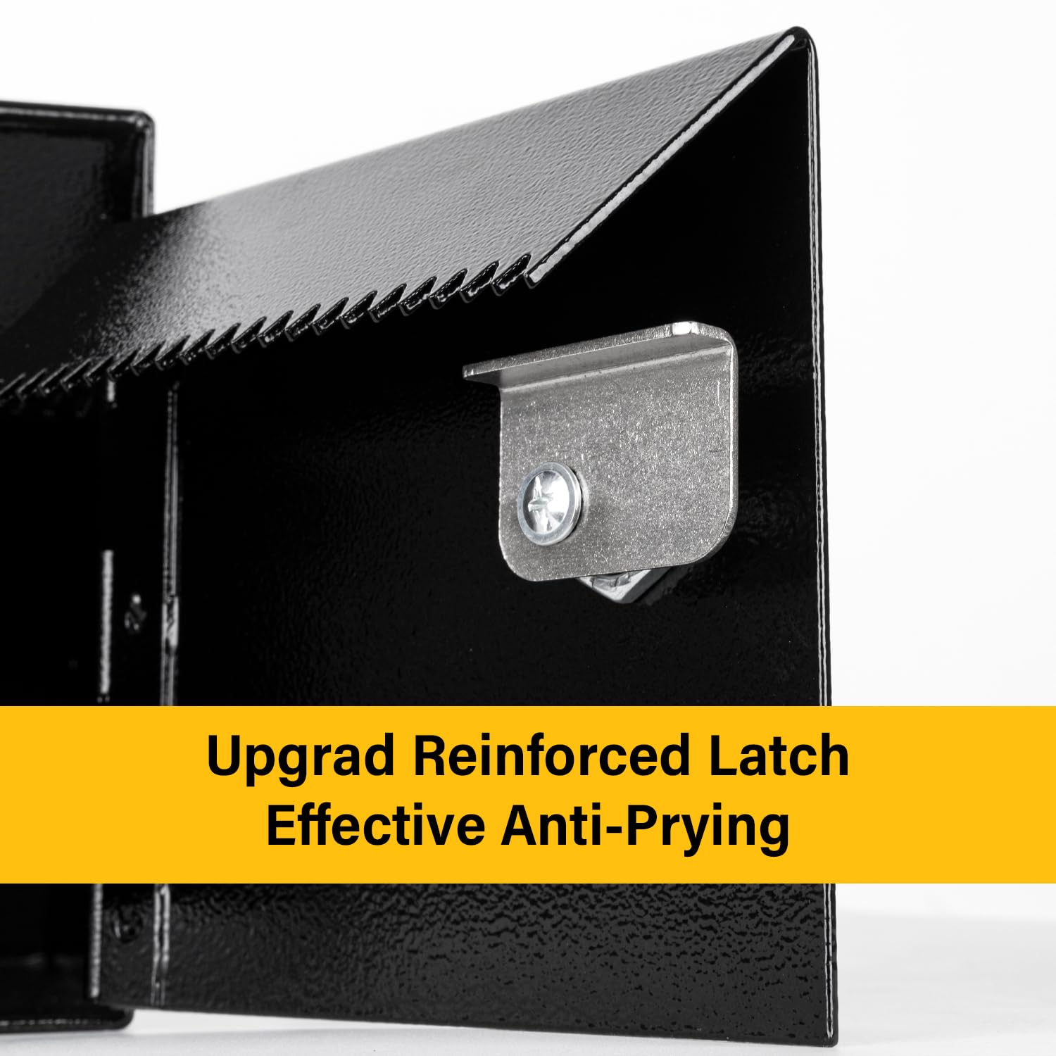 Steel Cash Drop Box with Lock - Secure Money Safe Box with Tamper-Proof Slot for Hotels, Apartments & Businesses - Ideal for Front Desk, Rental Offices & Cash Handling