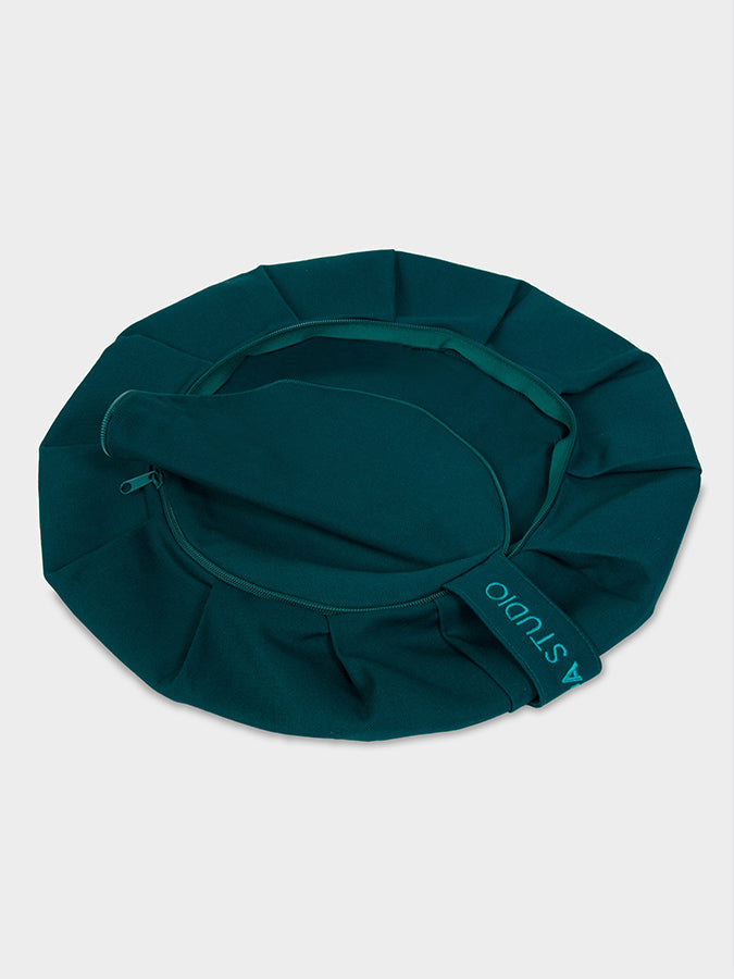 Premium Round Yoga Cushion Cover for Meditation & Home Studio - Soft & Washable EU-Size Bolster Case for Yoga, Zazen & Relaxation at Home