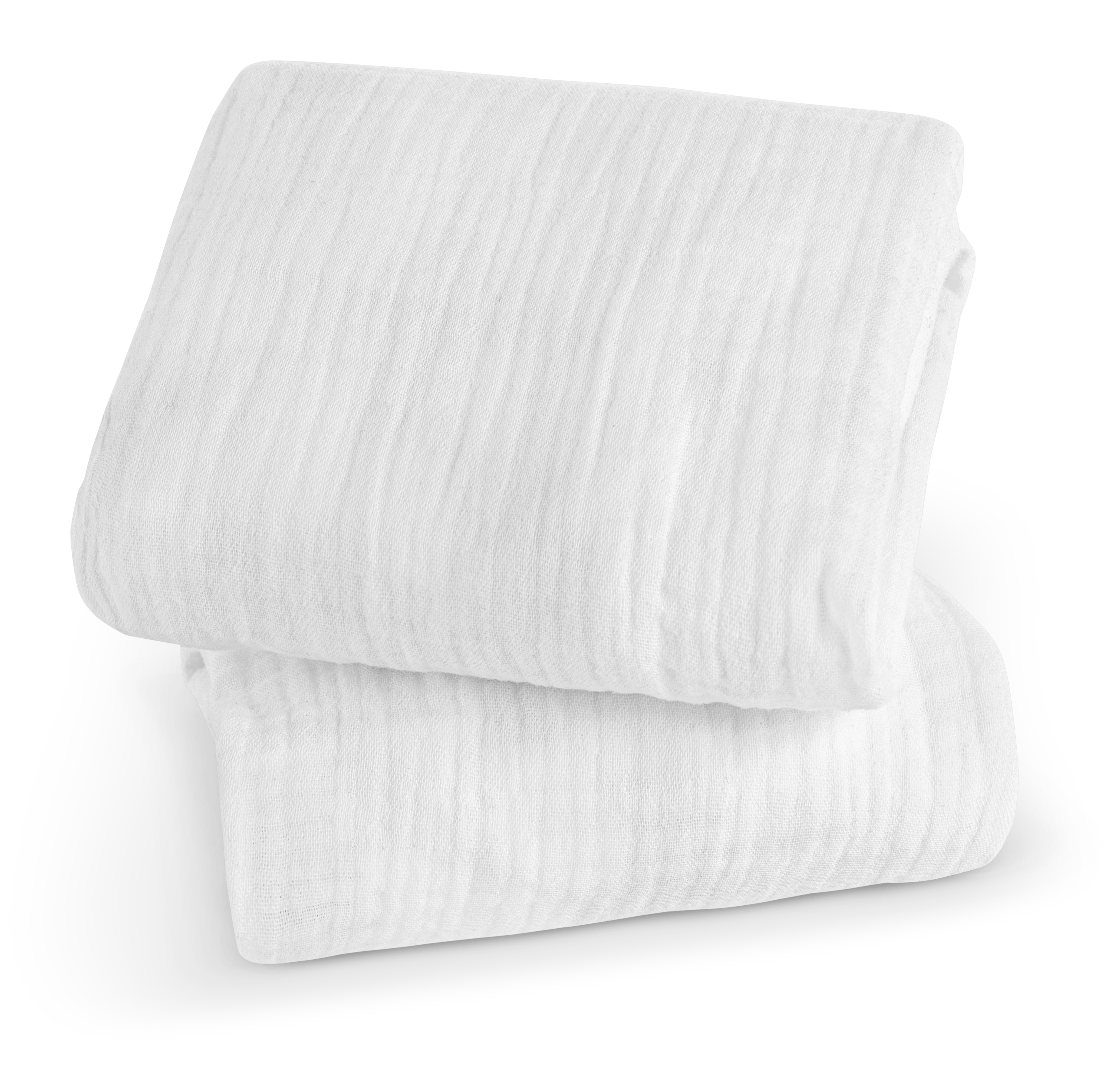 Organic Cotton Bassinet Covers for UPPAbaby Remi - Set of 2 | Soft & Breathable Baby Bedding for Nursery & Travel