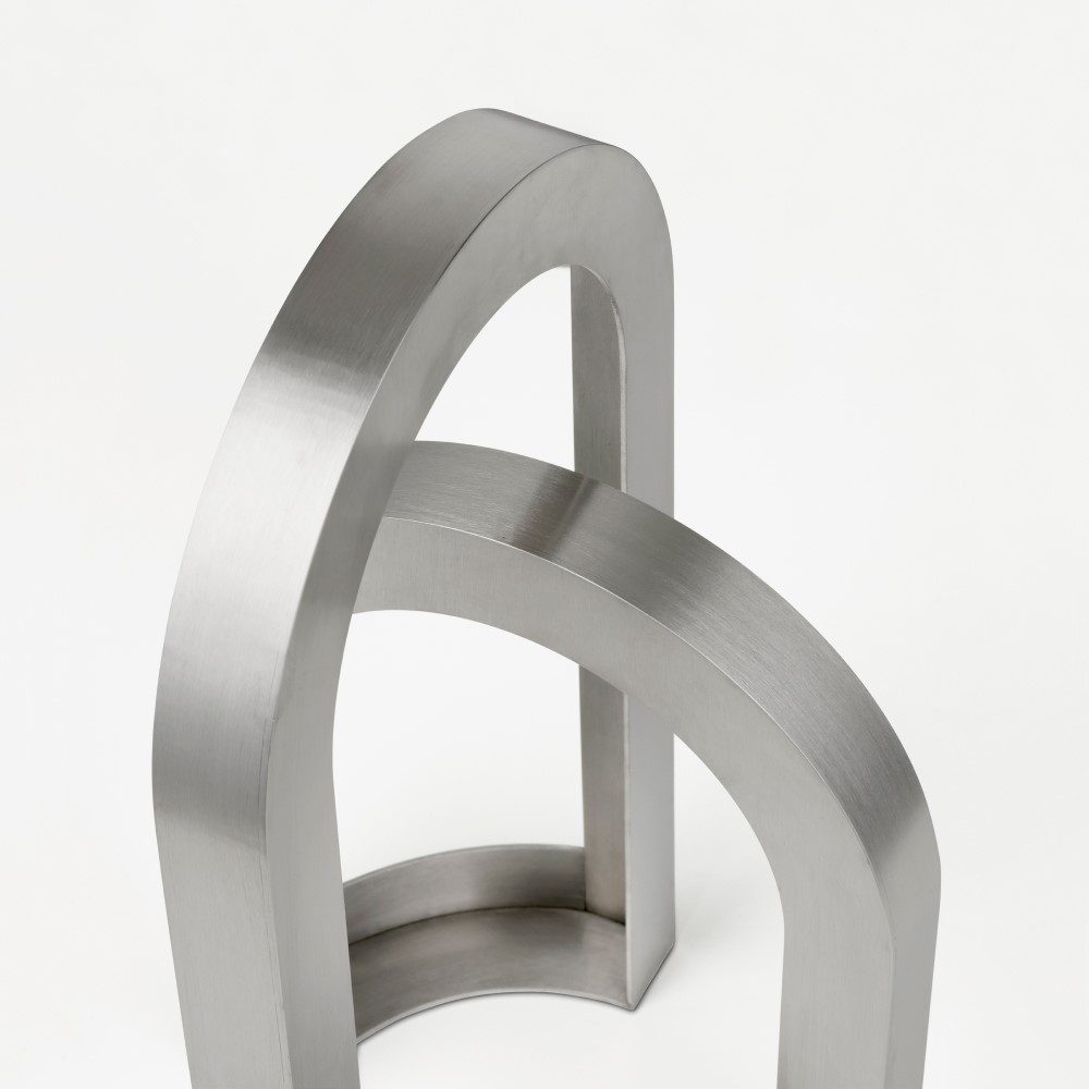Kristina Dam Studio Arch Sculpture - Modern Abstract Home Decor for Living Room, Office & Shelf Display