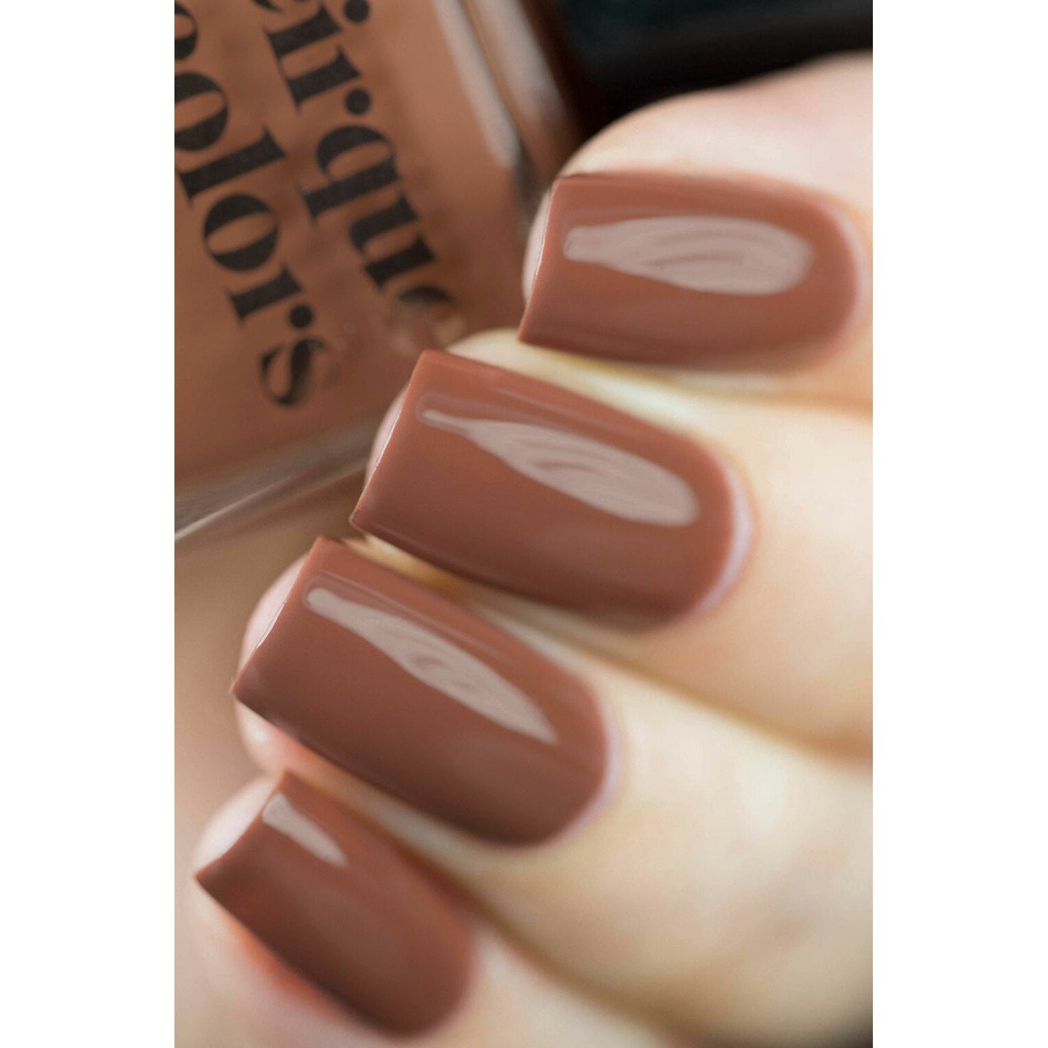 Cirque Colors Coffee Talk Nail Polish - 0.37 oz Vegan & Cruelty-Free Nail Lacquer for Women - Perfect for Fall Manicures & Professional Salon Use