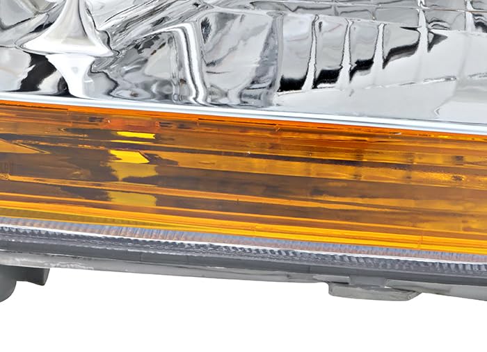 Honda Accord Headlights Replacement Set - Compatible with 1998-2000 Models (Driver & Passenger Side) | Halogen Bulbs Included | Perfect for Night Driving & Foggy Conditions