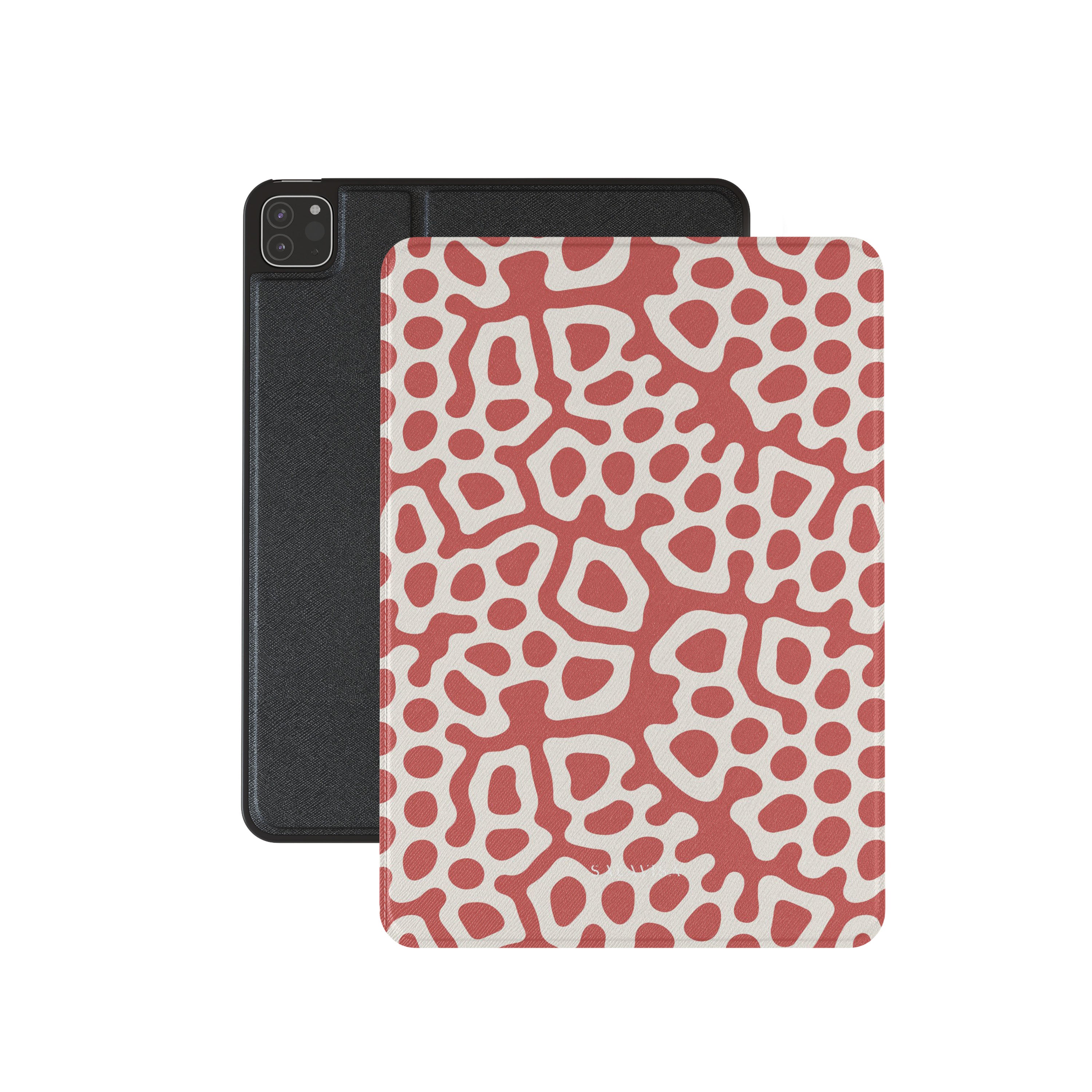 Premium Summer Juice Pattern iPad Case - Slim Protective Cover for iPad Air/Pro - Perfect for Work, Travel & School
