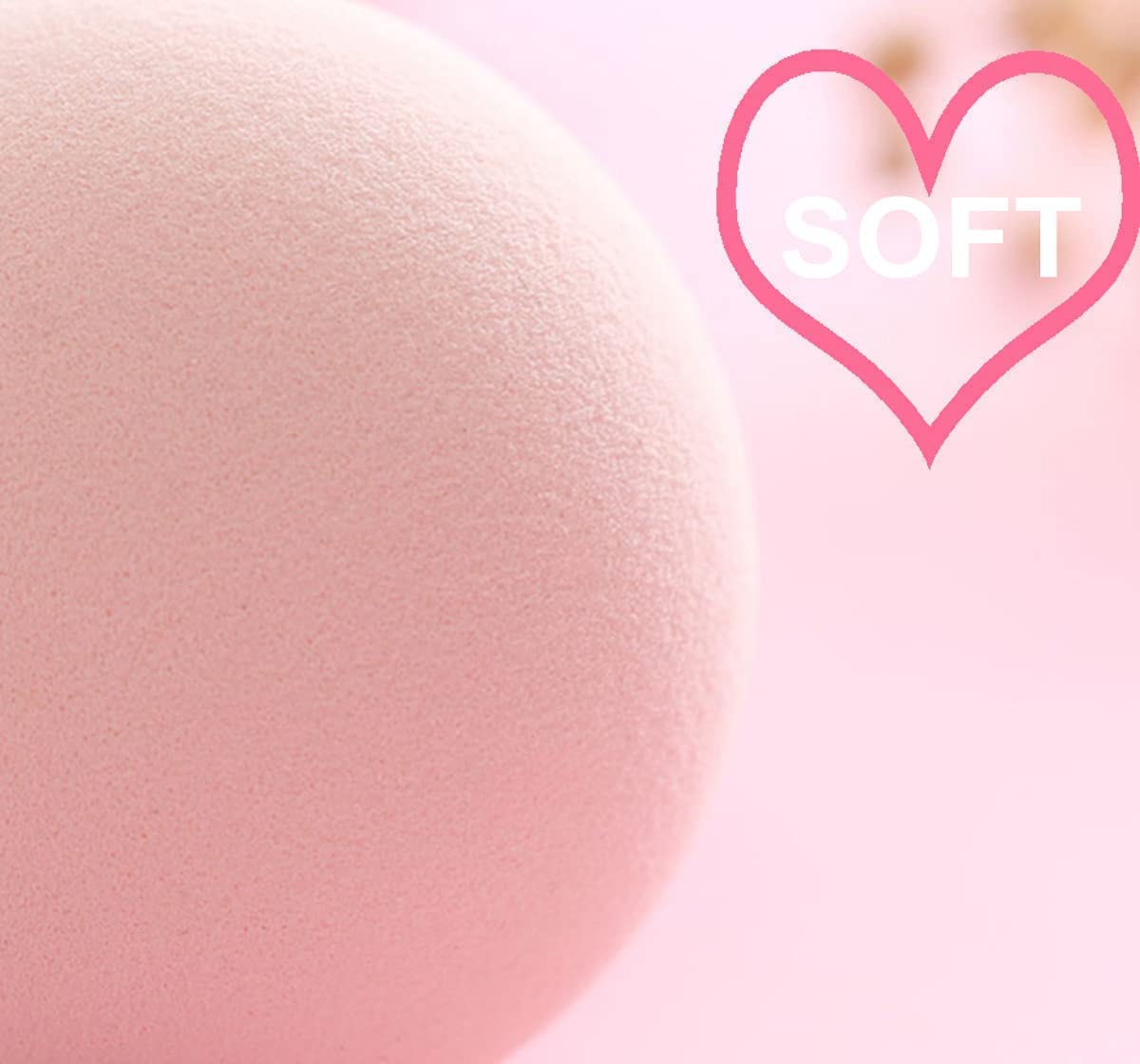 Lusty Soul Mushroom Makeup Sponge & 6-Piece Beauty Blender Set - Professional Cosmetic Sponge for Flawless Foundation Application - Perfect for Liquid, Cream & Powder Makeup - Home & Travel Use