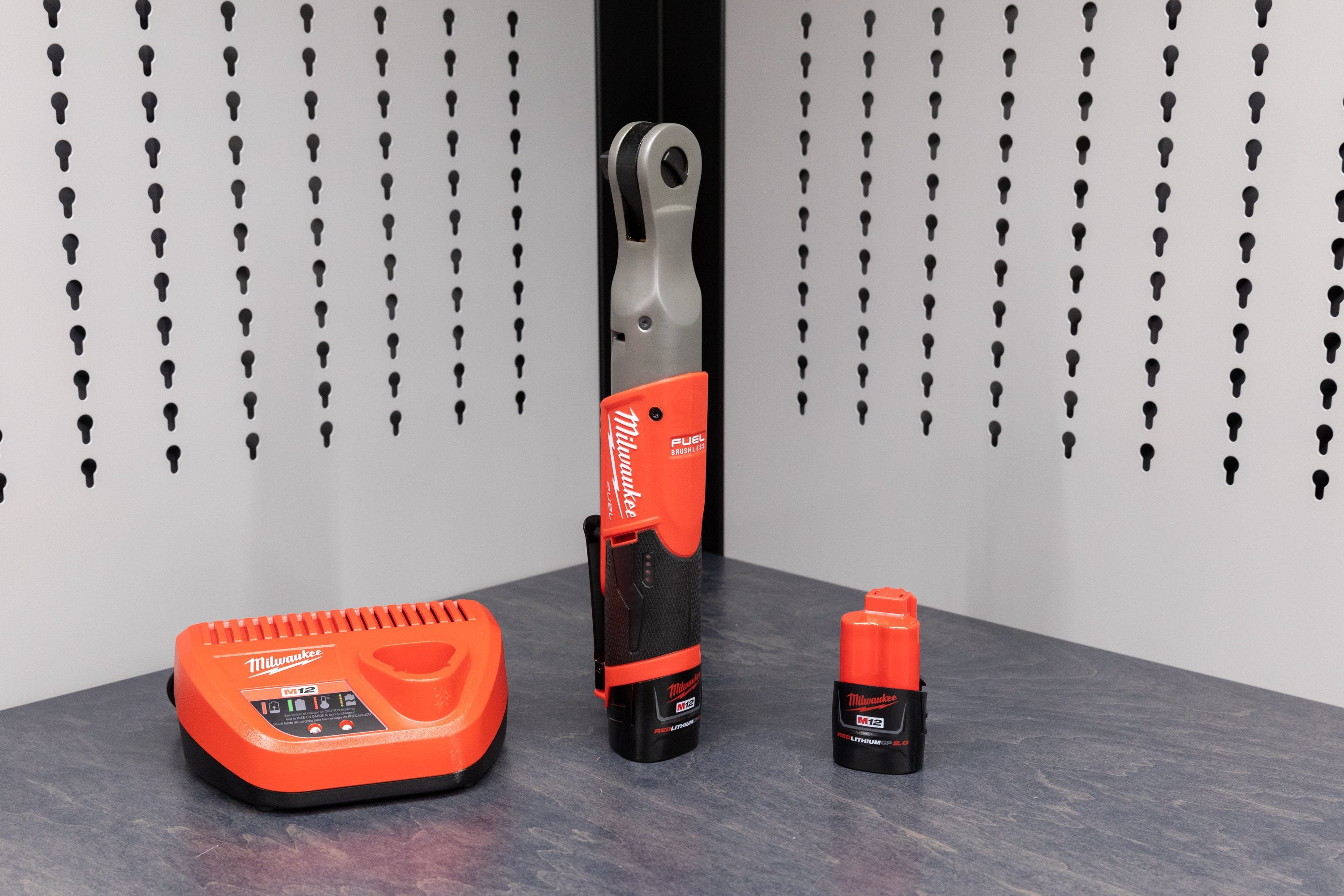 Milwaukee M12 FUEL 1/2 Inch Cordless Ratchet - High Torque Power Tool for Automotive Repair & DIY Projects - Perfect for Tight Spaces & Fastening Bolts